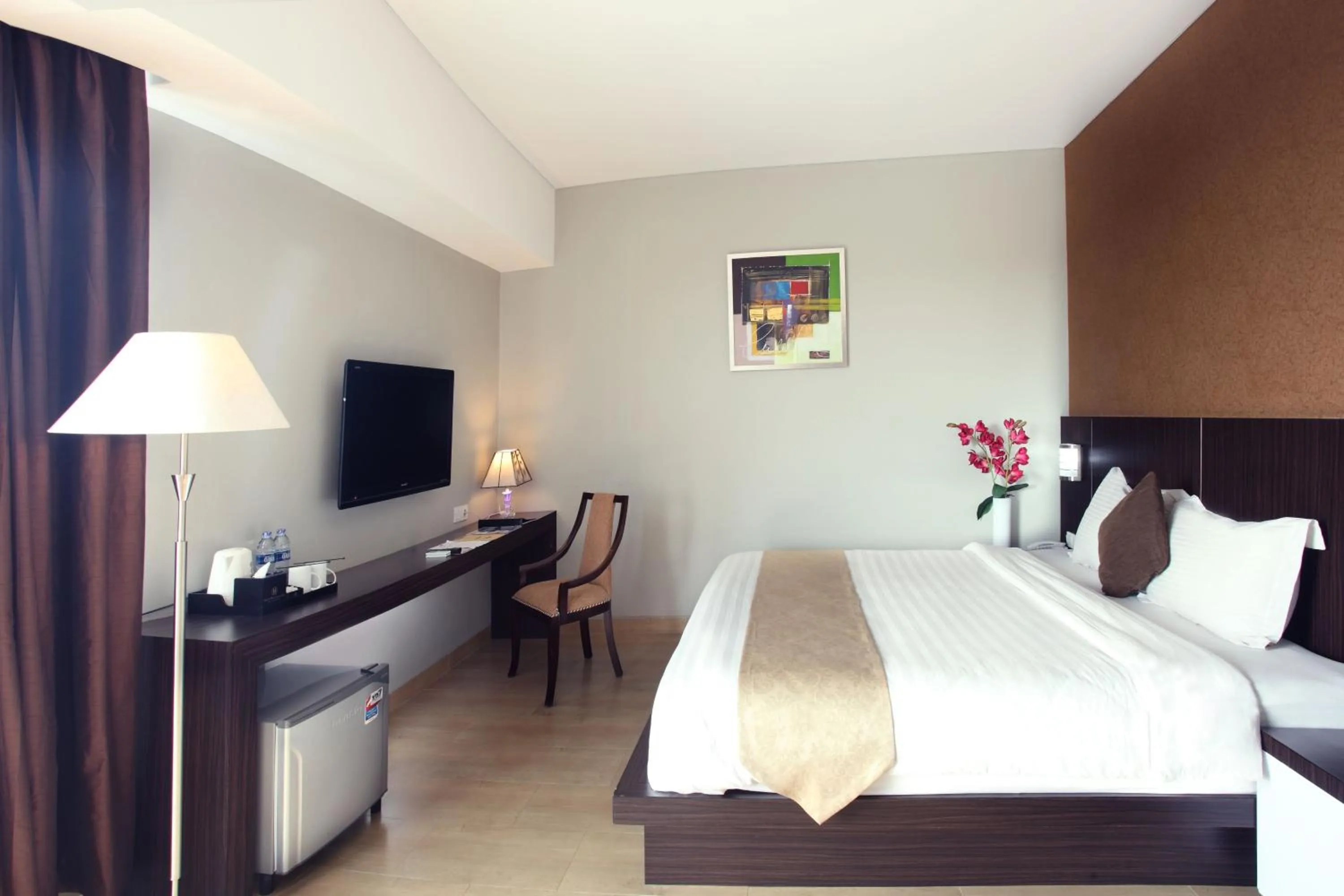 Bed in Grand Hatika Hotel