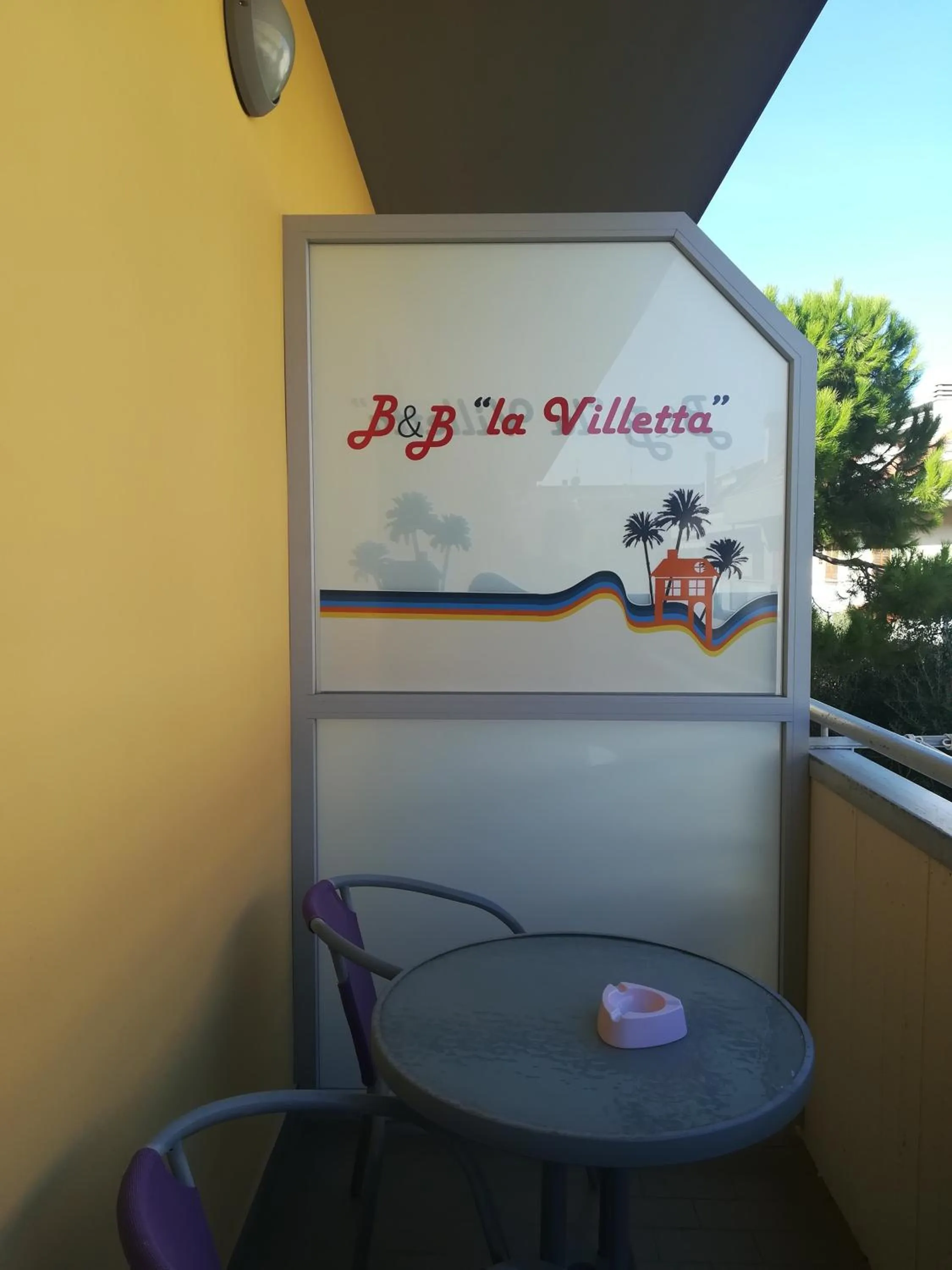 Balcony/Terrace in B&B La Villetta