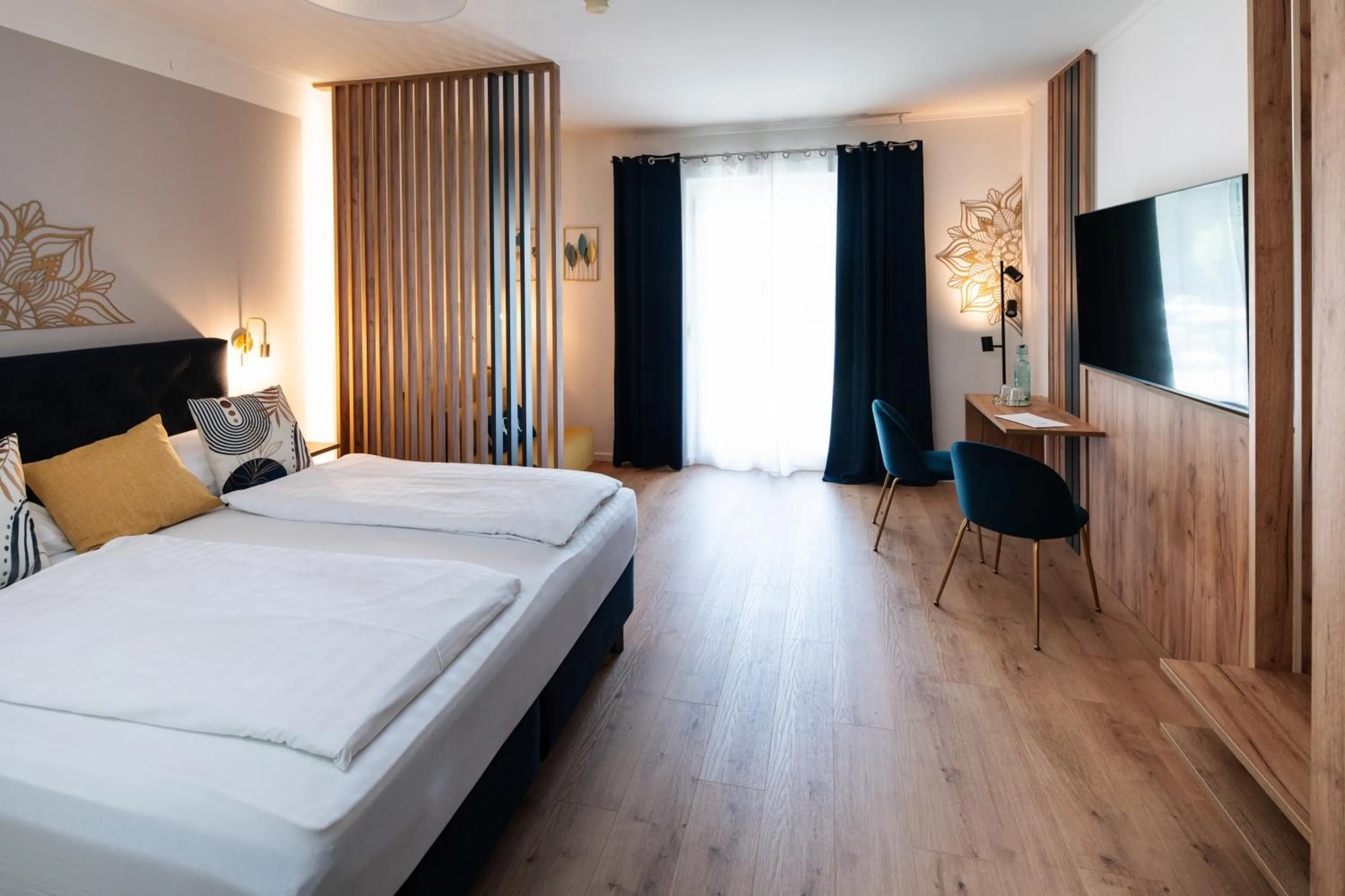 Photo of the whole room, Bed in Pension Auszeit Velden