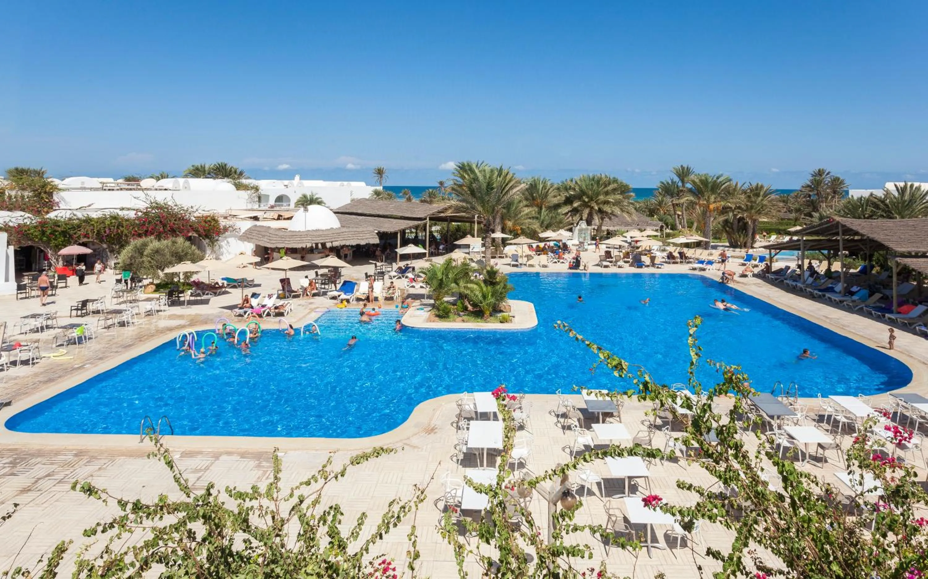 Swimming pool in Seabel Rym Beach Djerba