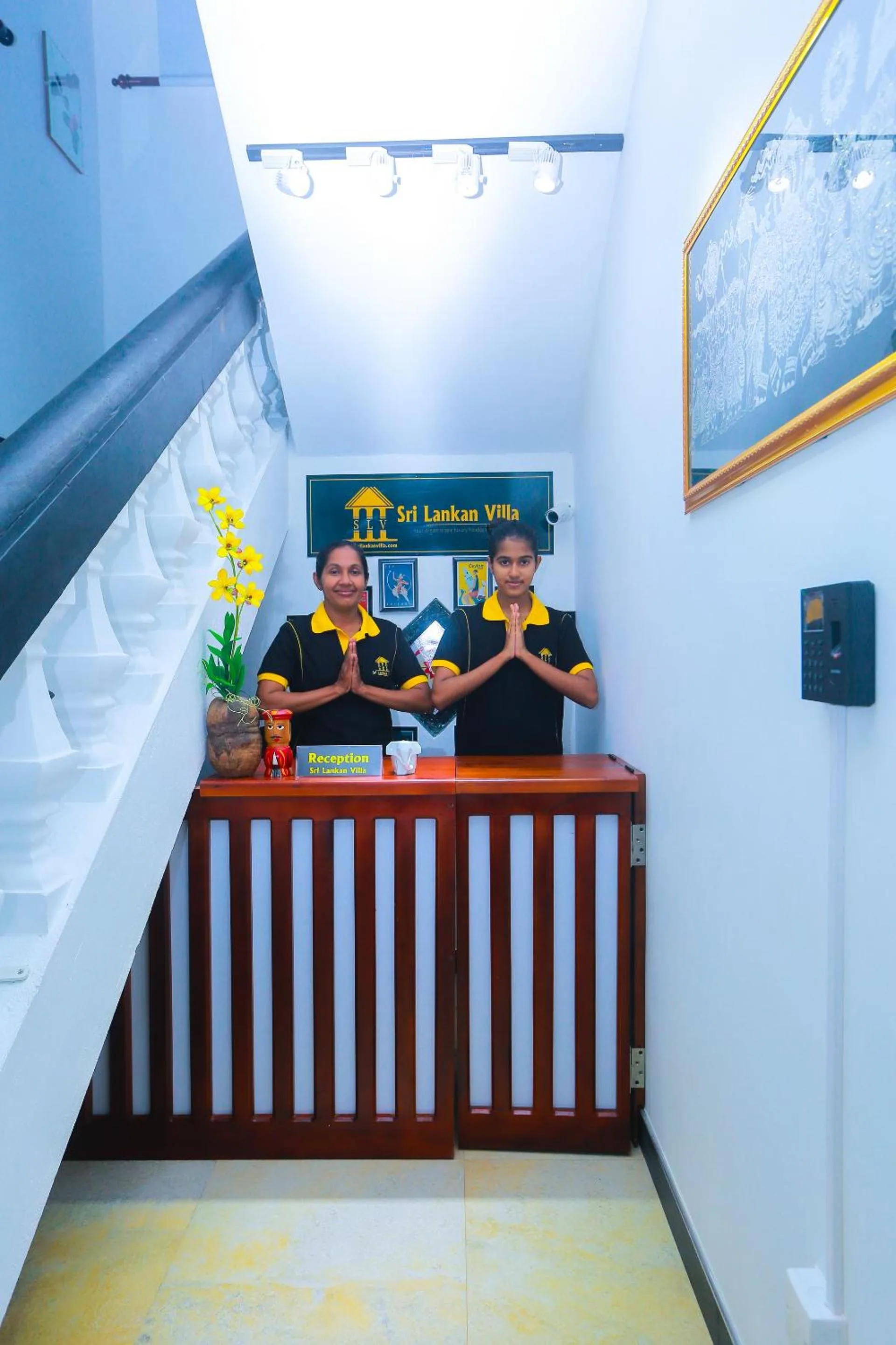 Staff in SRI LANKAN VILLA