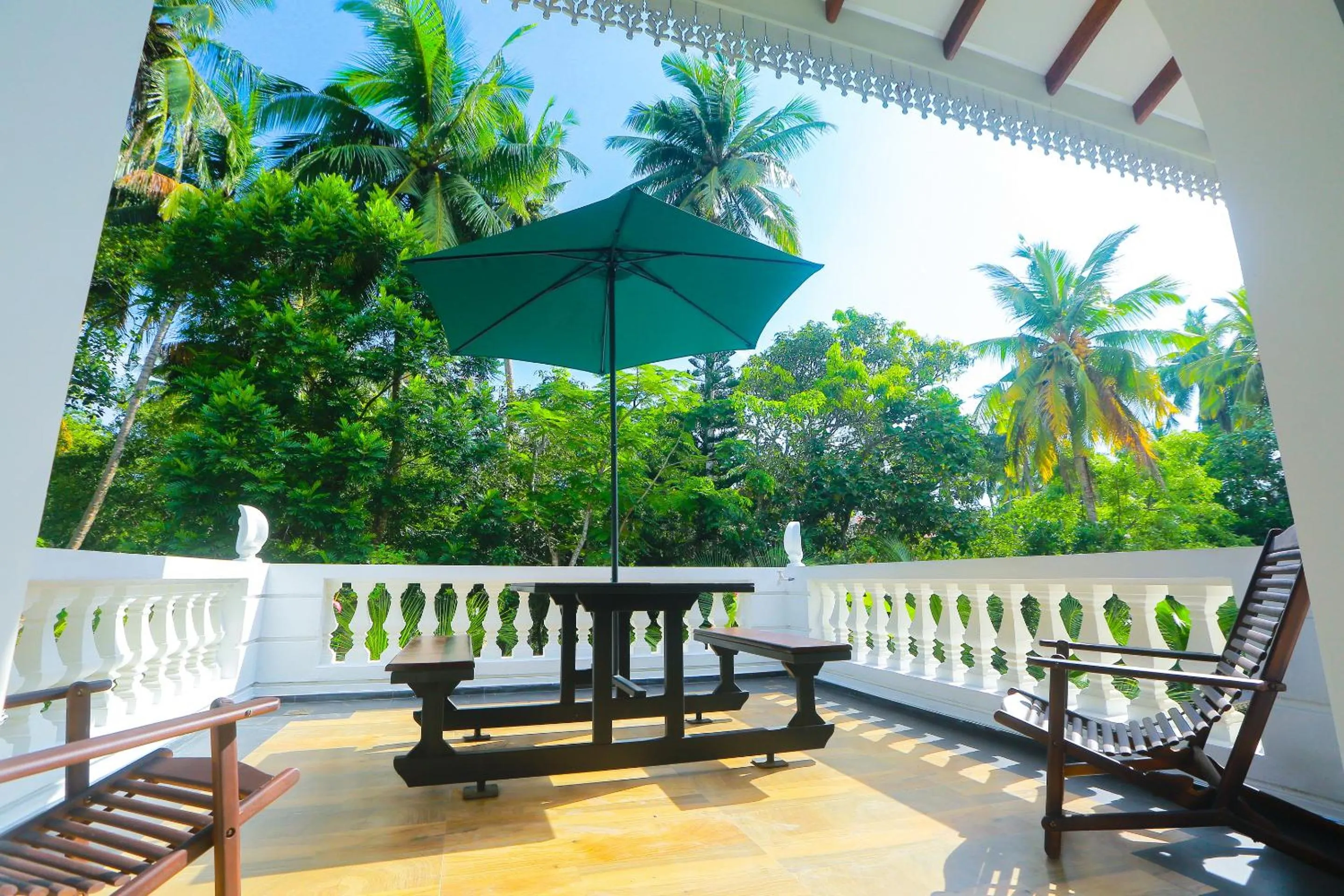 Patio in SRI LANKAN VILLA