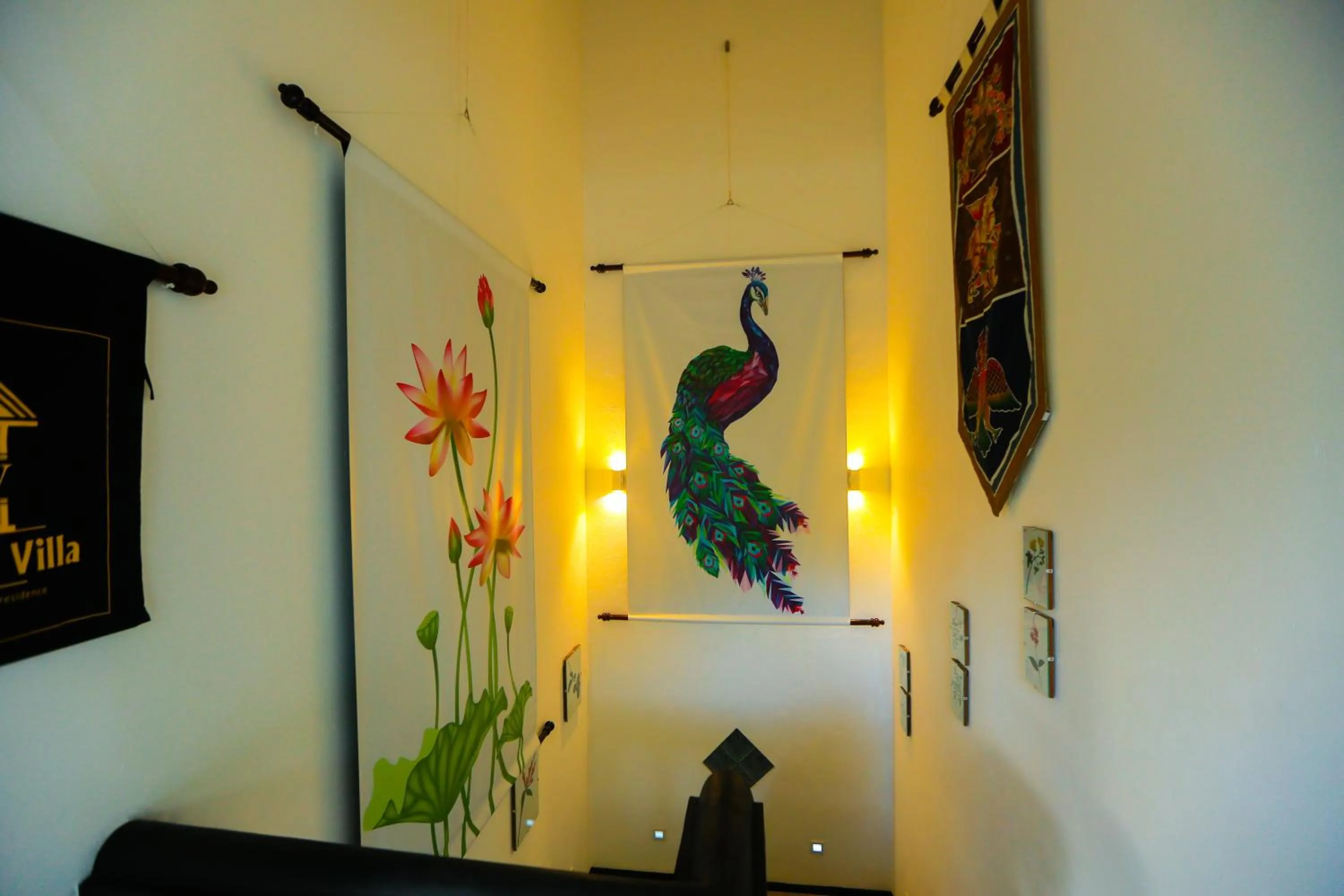 Lobby or reception in SRI LANKAN VILLA