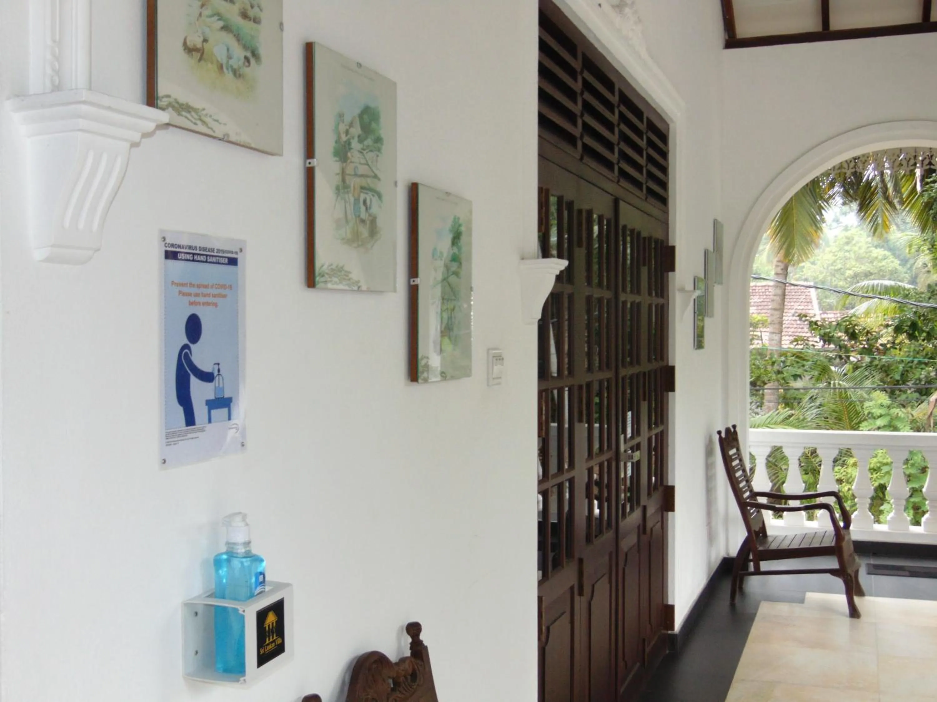 Balcony/Terrace in SRI LANKAN VILLA