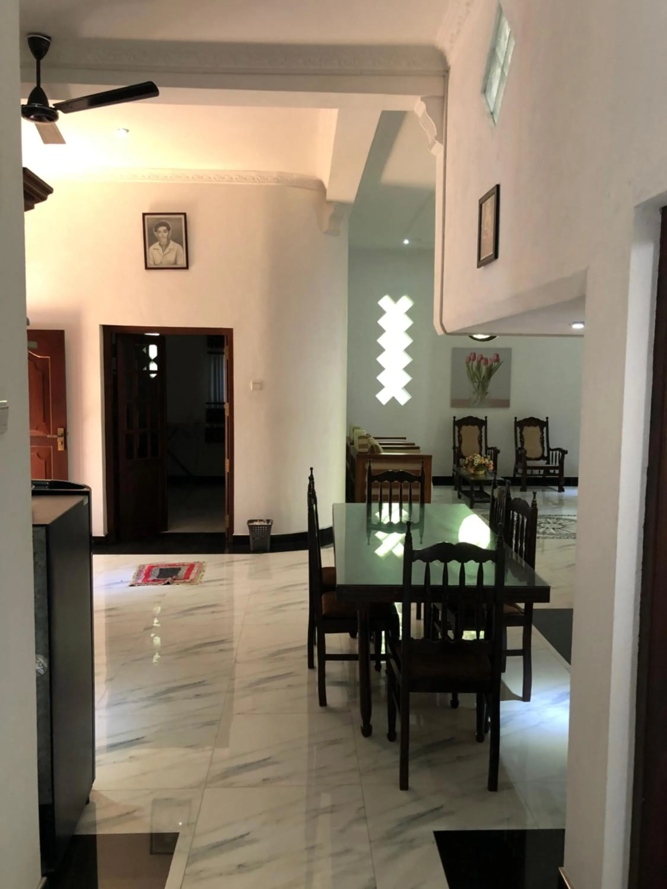 Dining area in SRI LANKAN VILLA