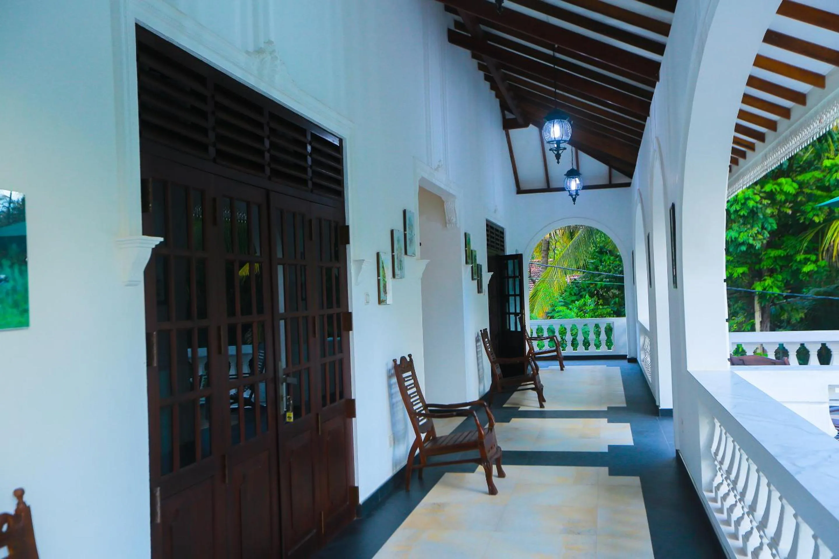 Patio in SRI LANKAN VILLA