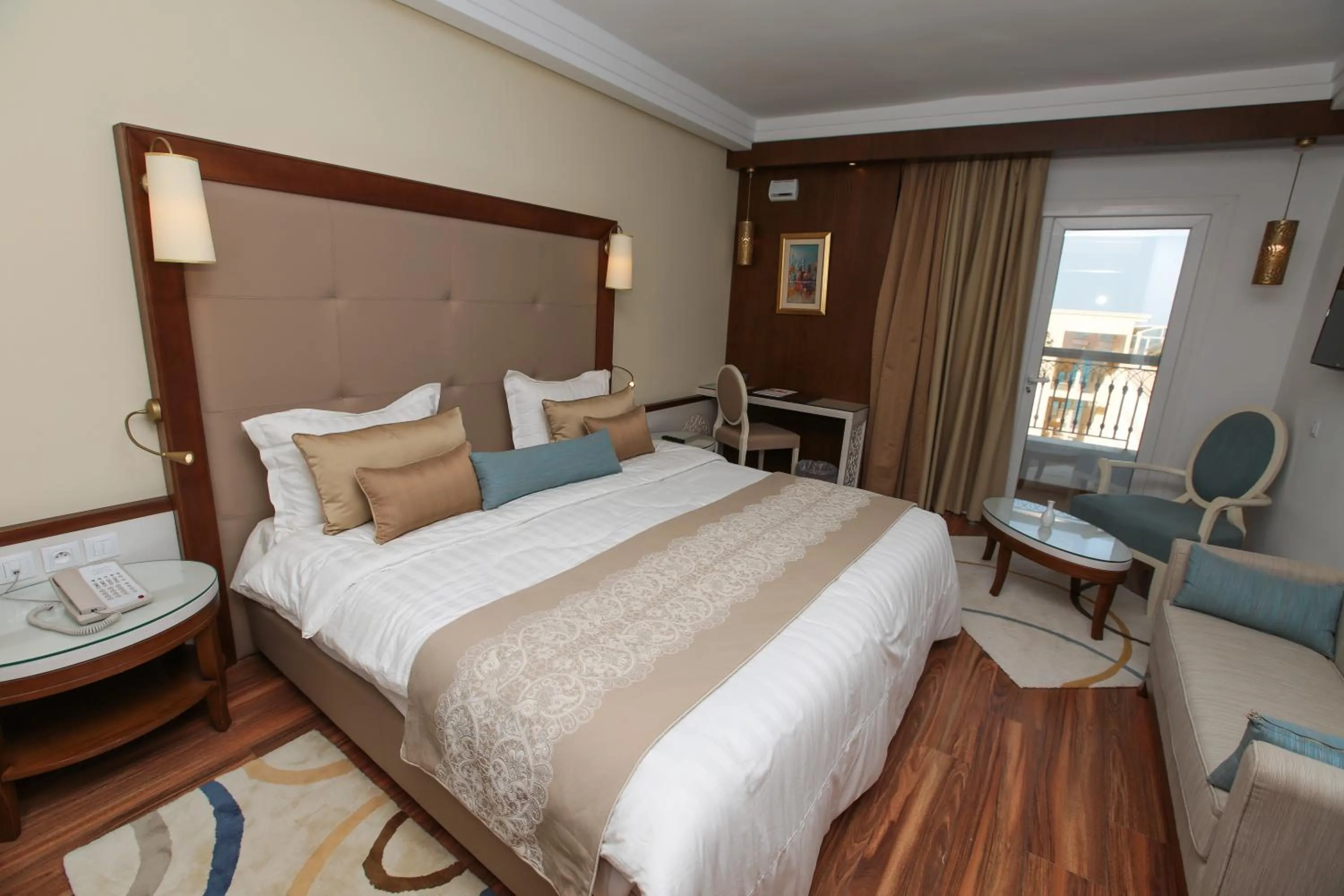 Bedroom, Bed in Sousse Palace Hotel & Spa