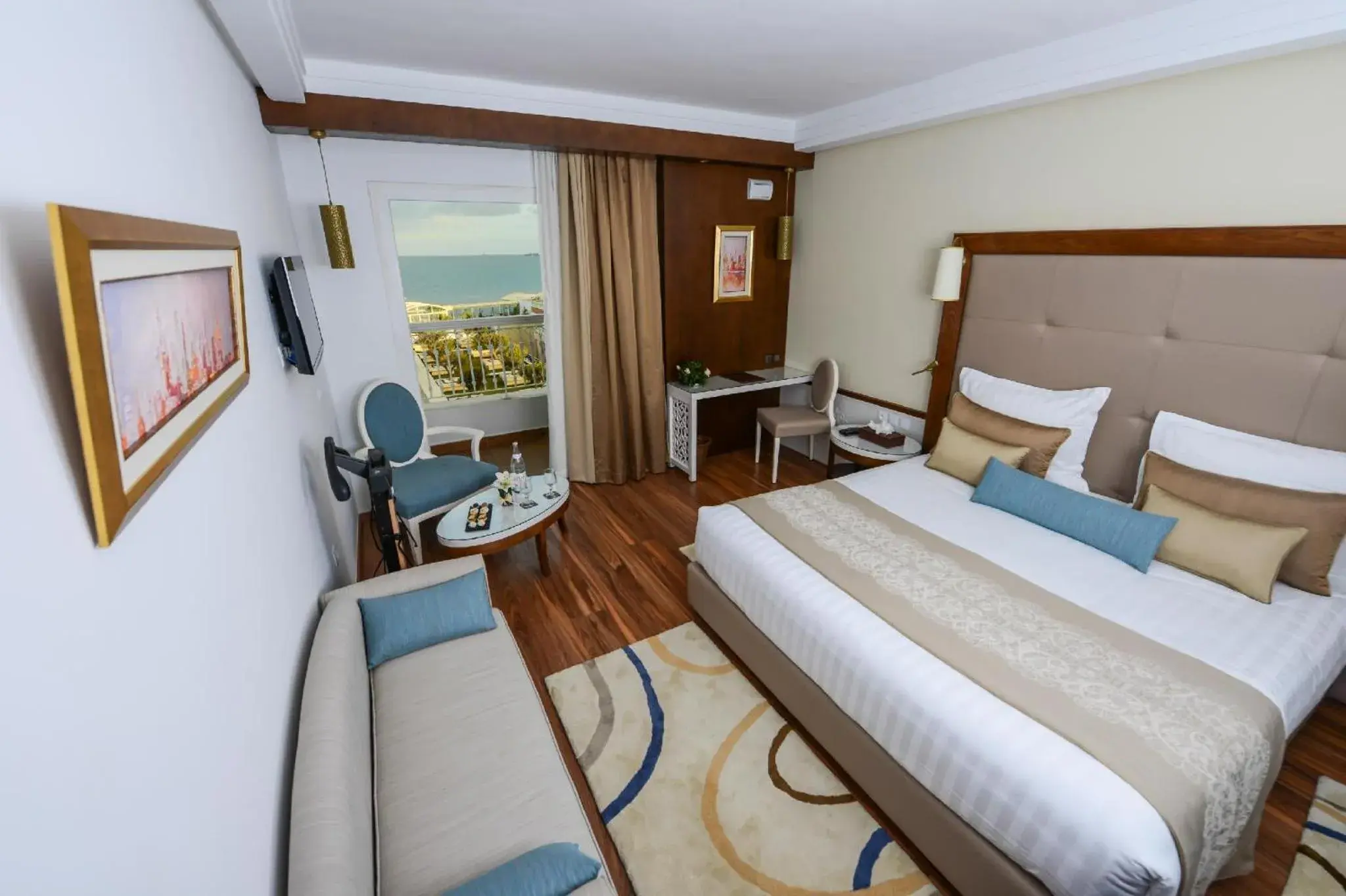 Double Room with Balcony and City View in Sousse Palace Hotel & Spa Double Room with Balcony and City View in Sousse Palace Hotel & Spa