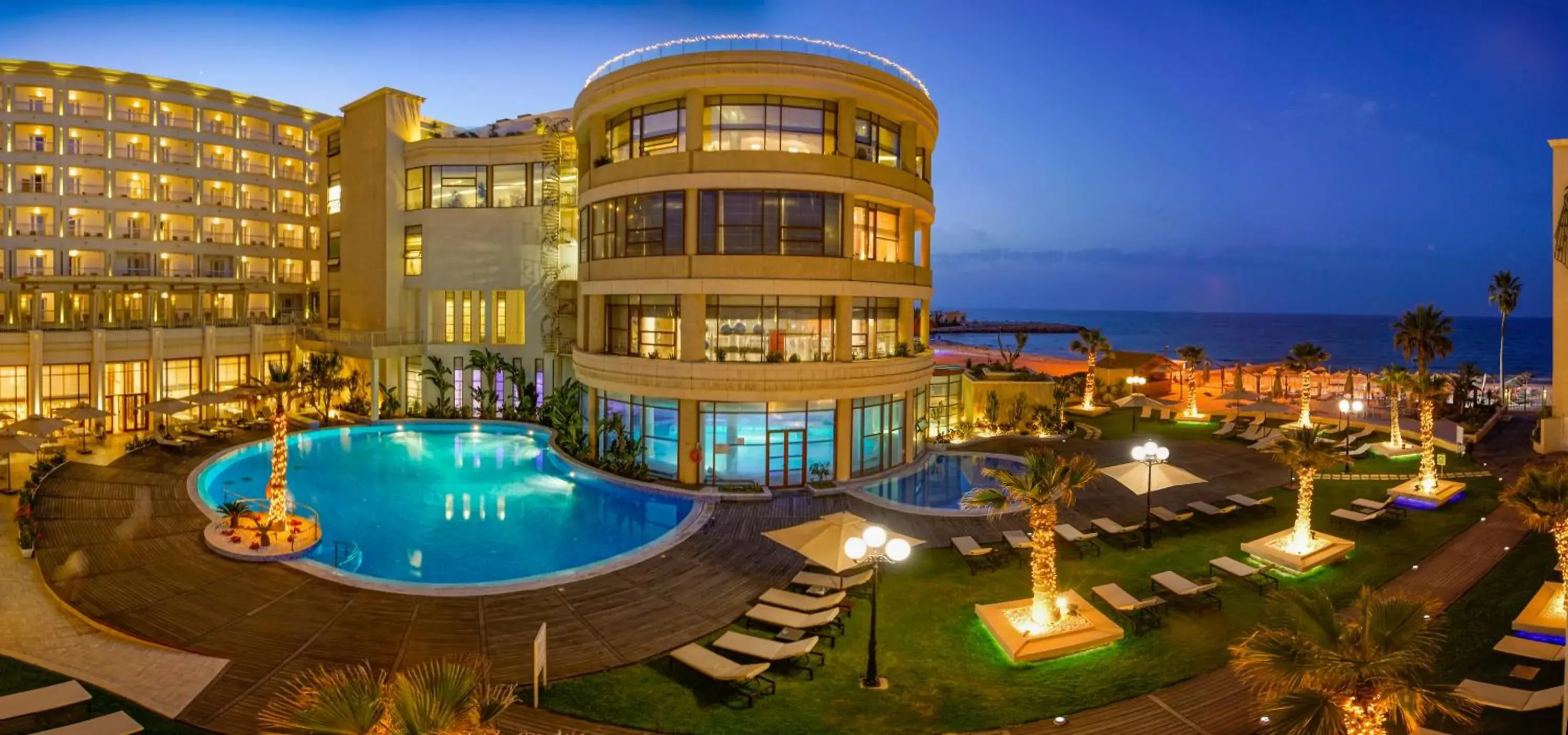 Pool view in Sousse Palace Hotel & Spa Pool view in Sousse Palace Hotel & Spa