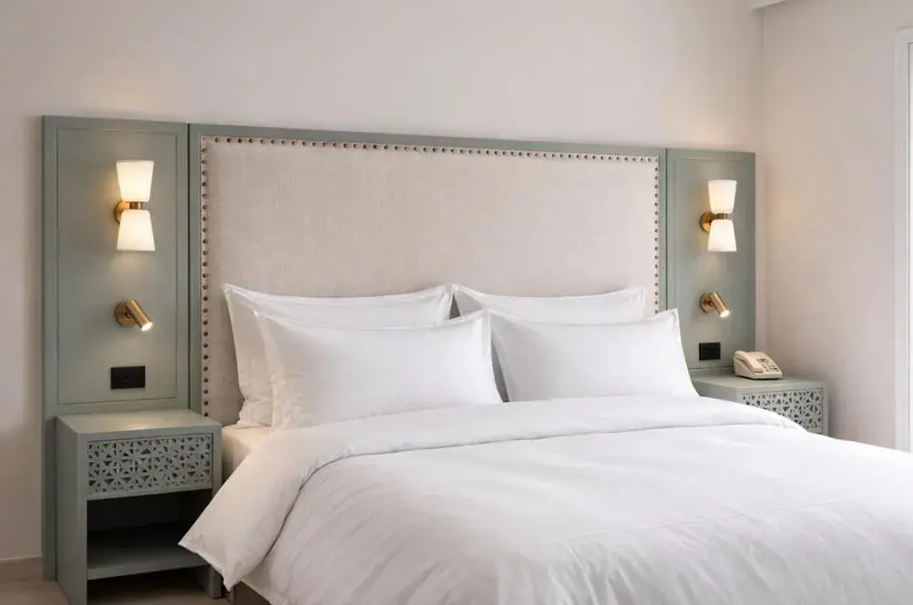 Bed in Seabel Alhambra Beach Golf & Spa Bed in Seabel Alhambra Beach Golf & Spa