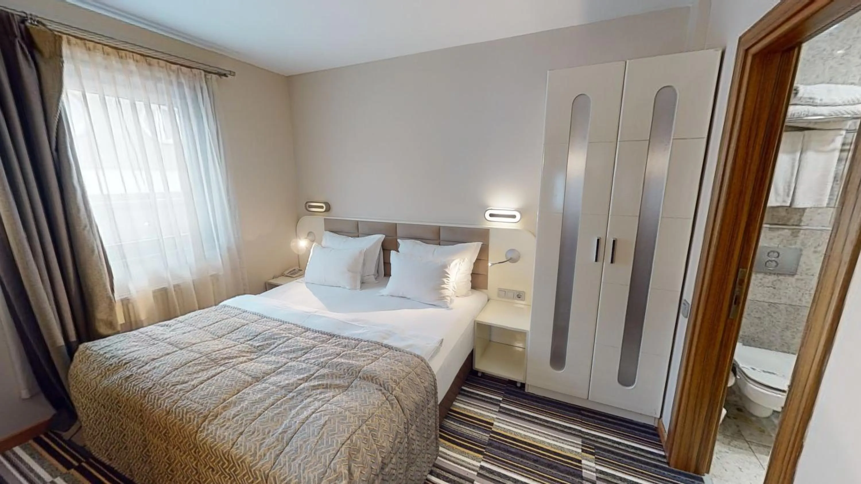 Bedroom, Bed in Mimi Hotel Ankara