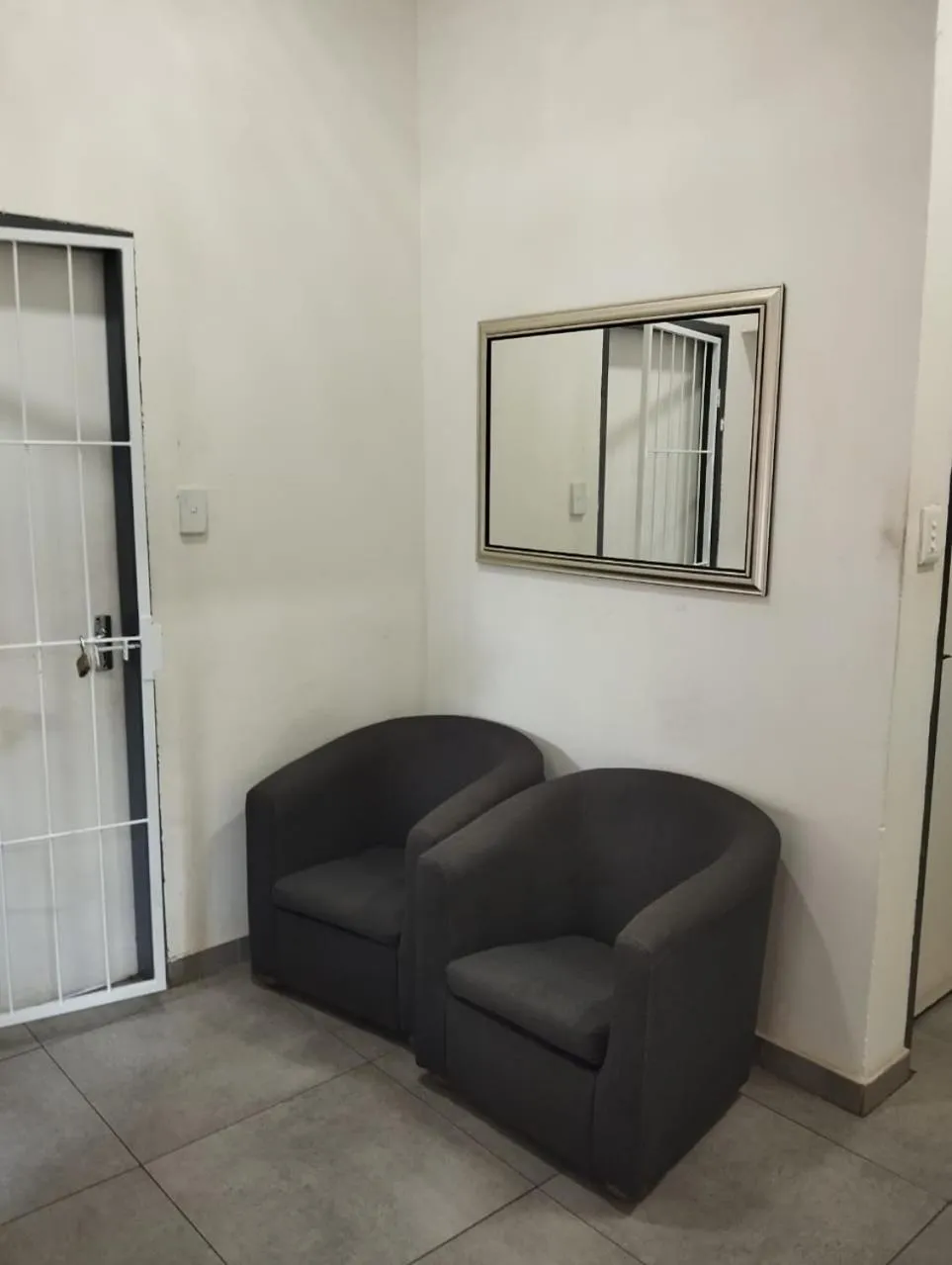 Seating area in E-JOFF Lodge