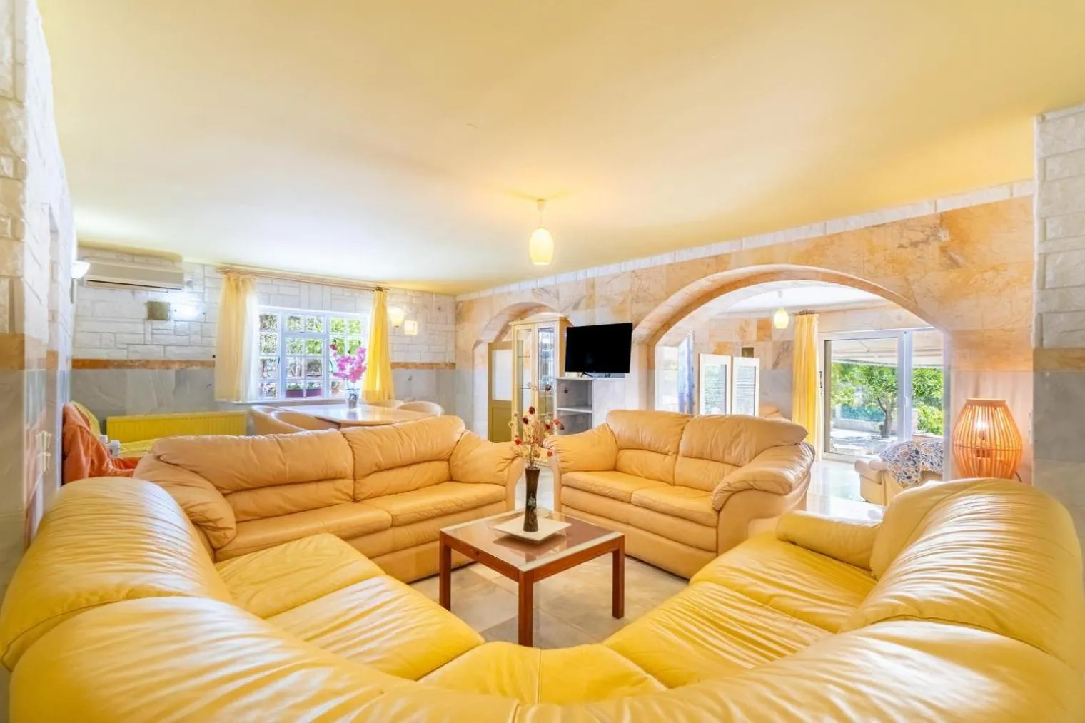 Living room in Paco's Resort Holiday Flats