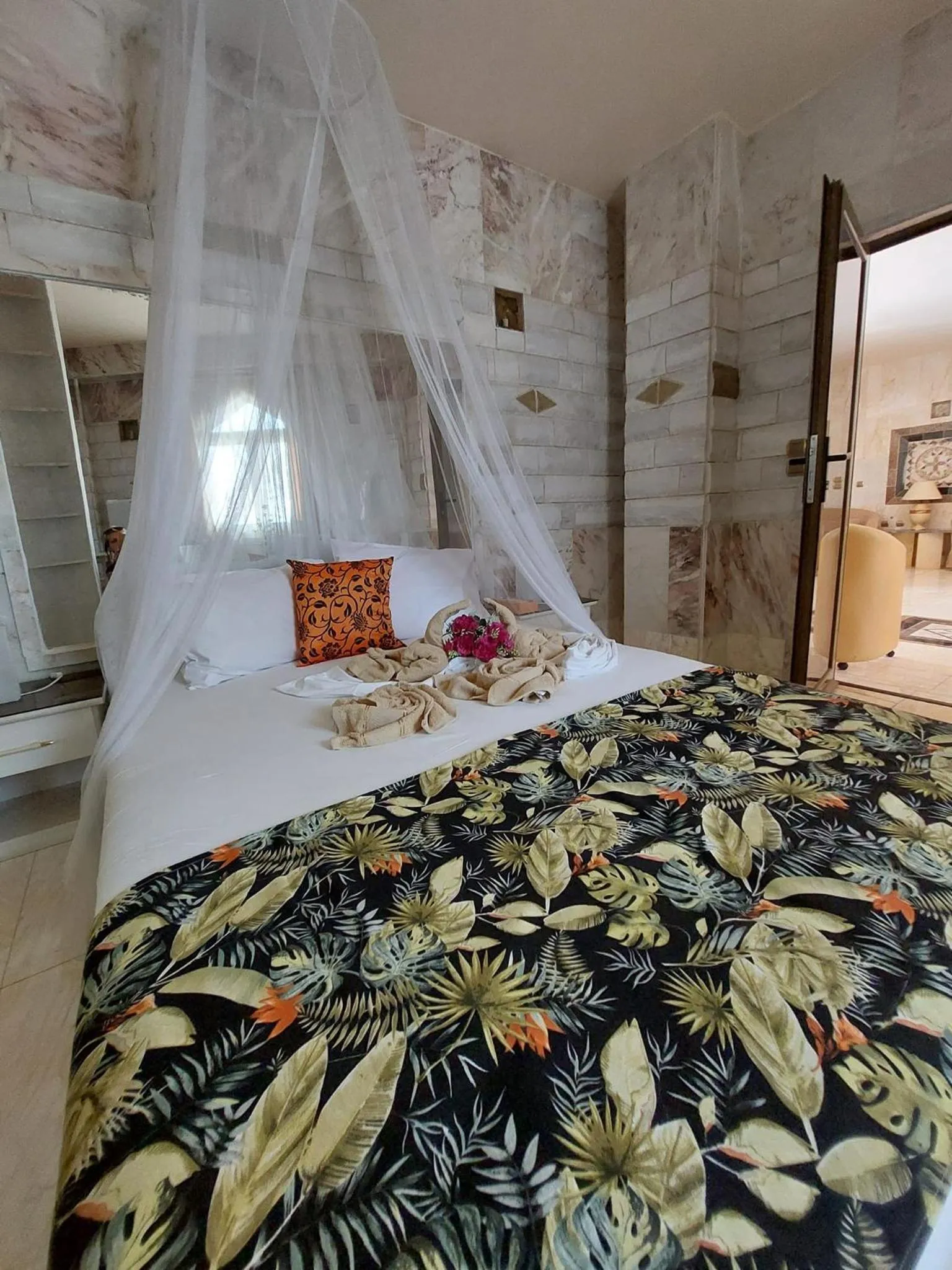 Bedroom in Paco's Resort Holiday Flats