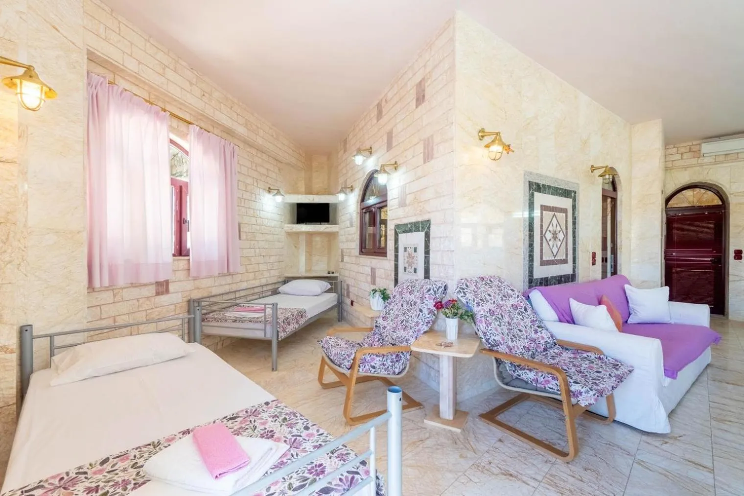 Bedroom in Paco's Resort Holiday Flats