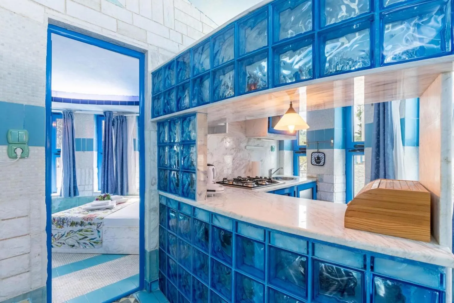 Kitchen or kitchenette in Paco's Resort Holiday Flats