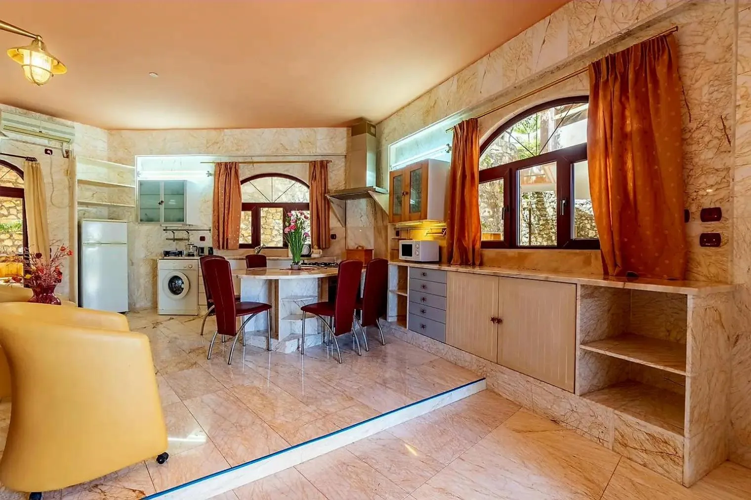 Kitchen or kitchenette in Paco's Resort Holiday Flats