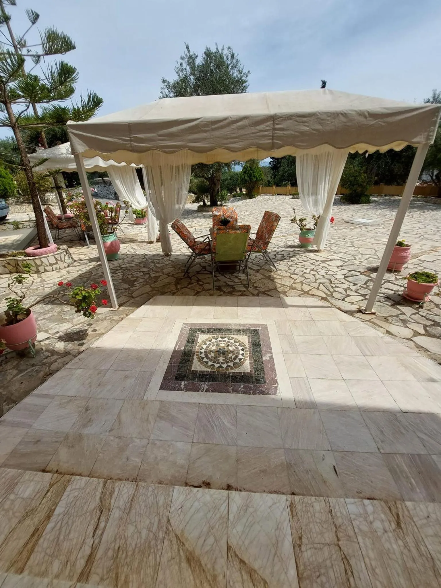 Patio in Paco's Resort Holiday Flats