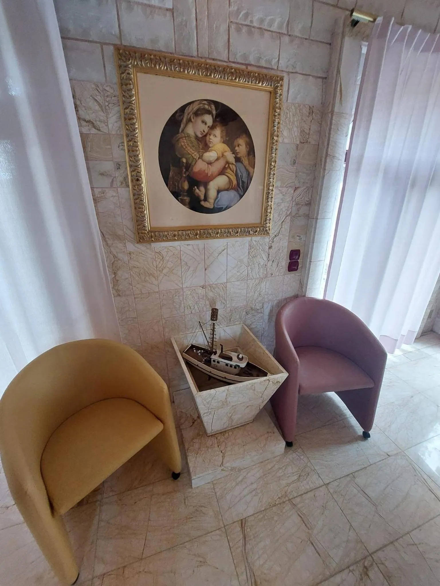 Seating area in Paco's Resort Holiday Flats