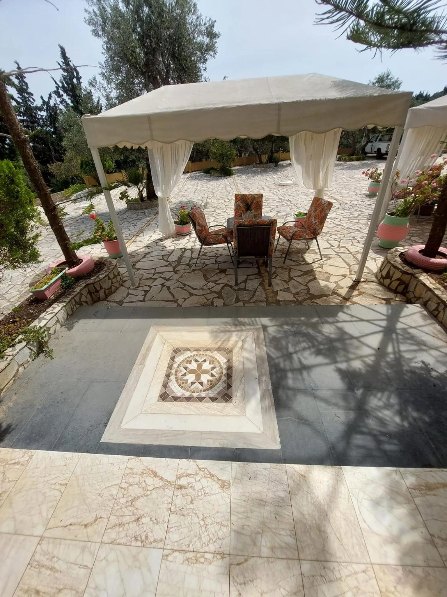 Patio in Paco's Resort Holiday Flats