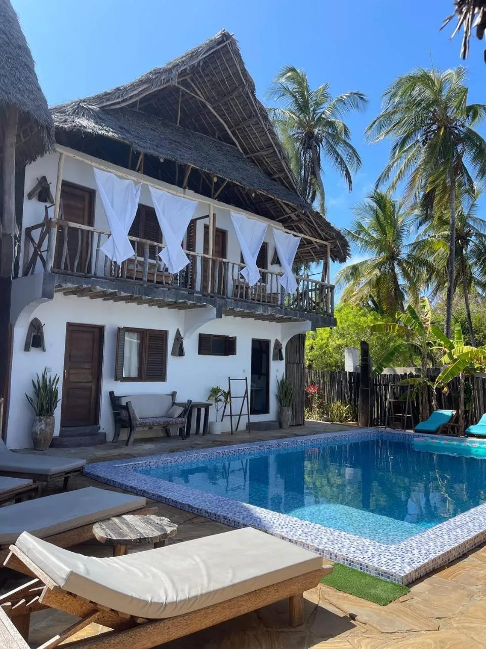 Property building in Bitcoin Beach Hotel Zanzibar