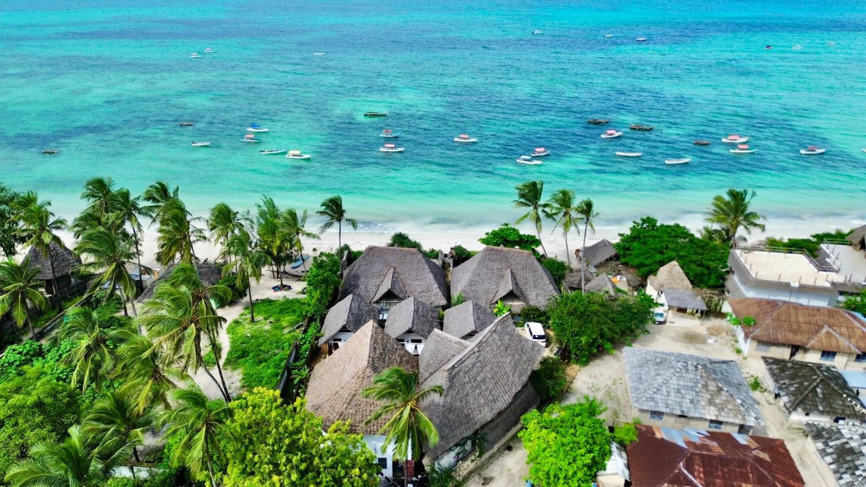 Property building in Bitcoin Beach Hotel Zanzibar