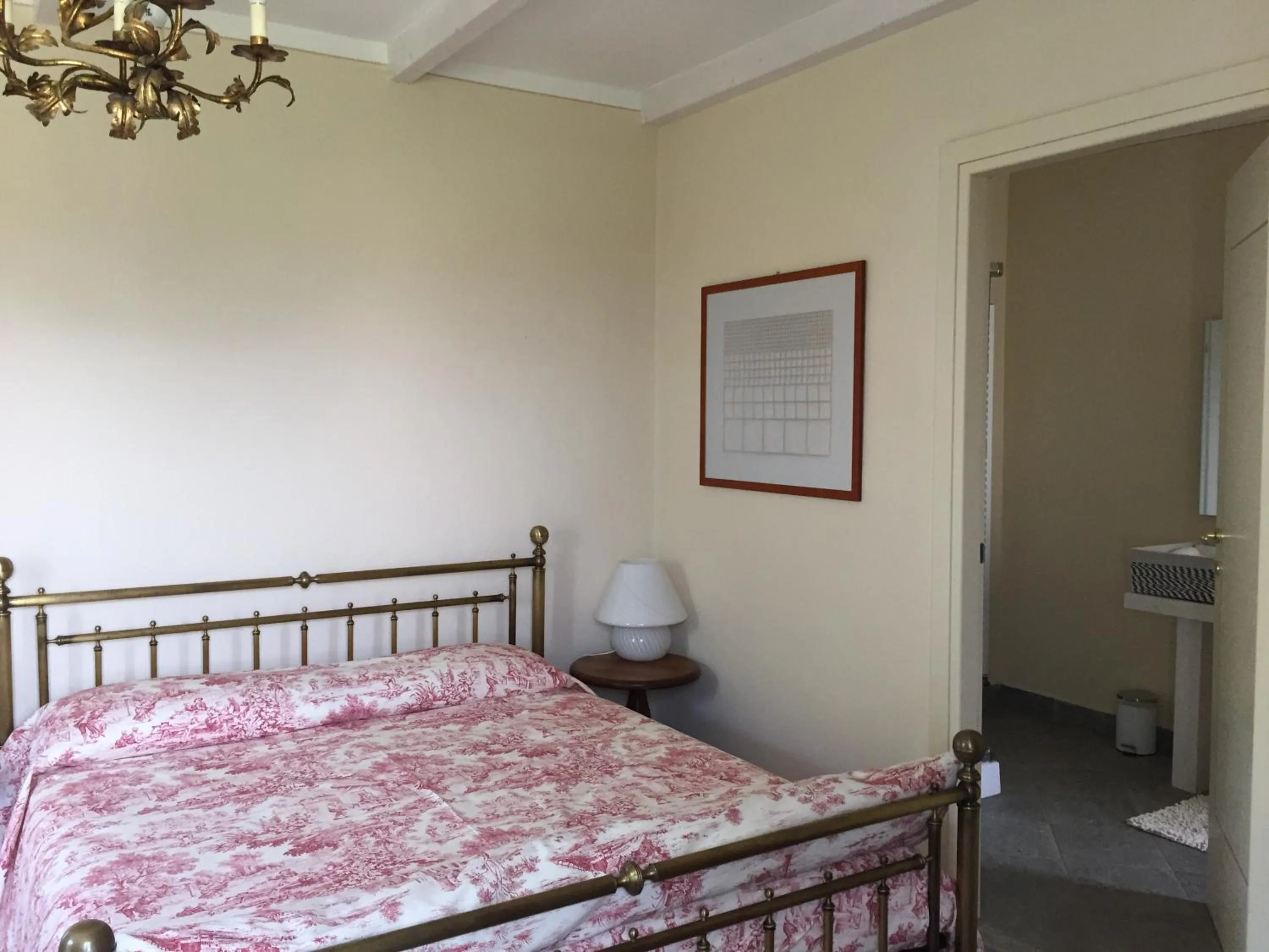 Bed in VILLA LE ROSE