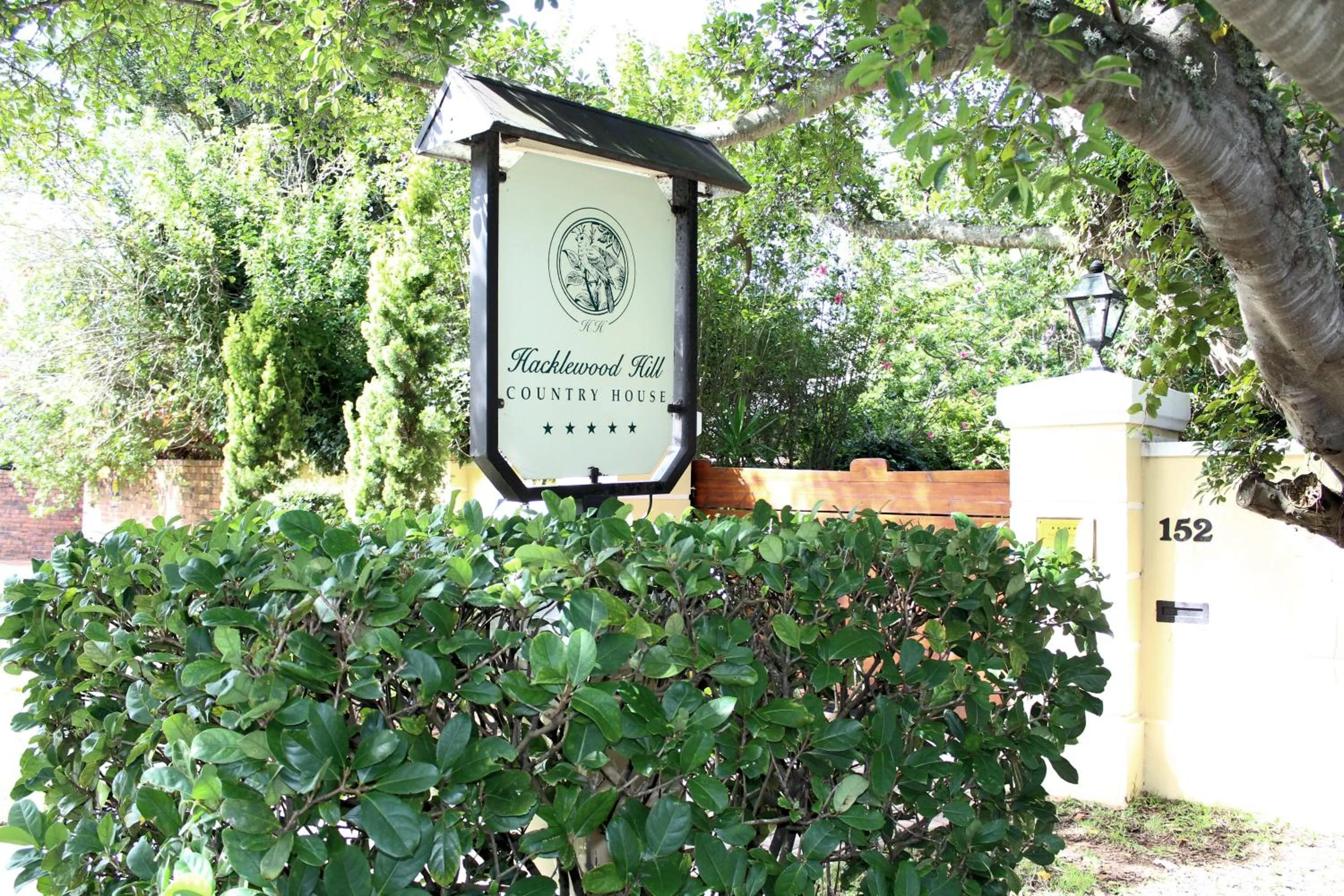 Property logo or sign in Hacklewood Hill Country House