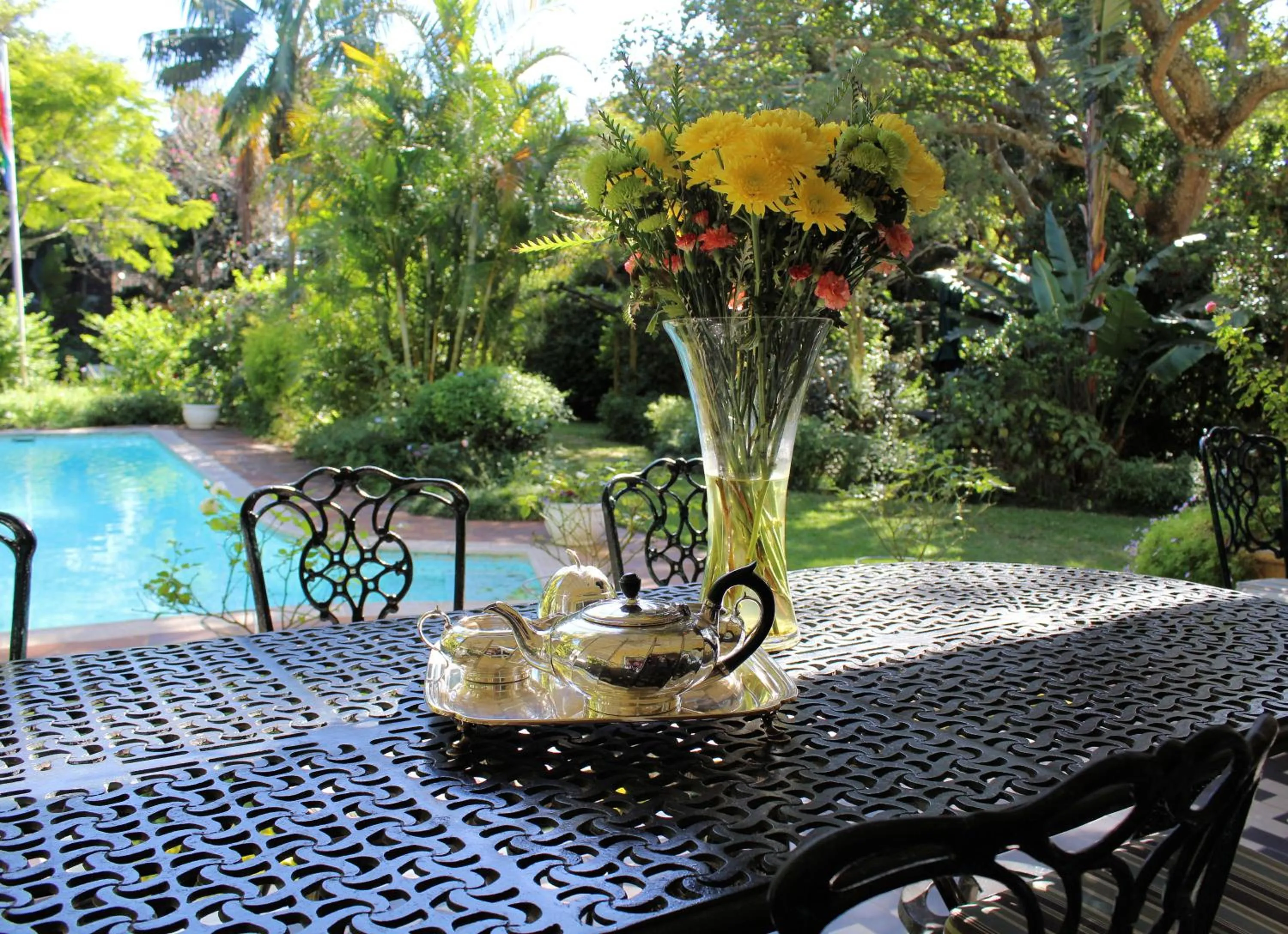 Decorative detail in Hacklewood Hill Country House