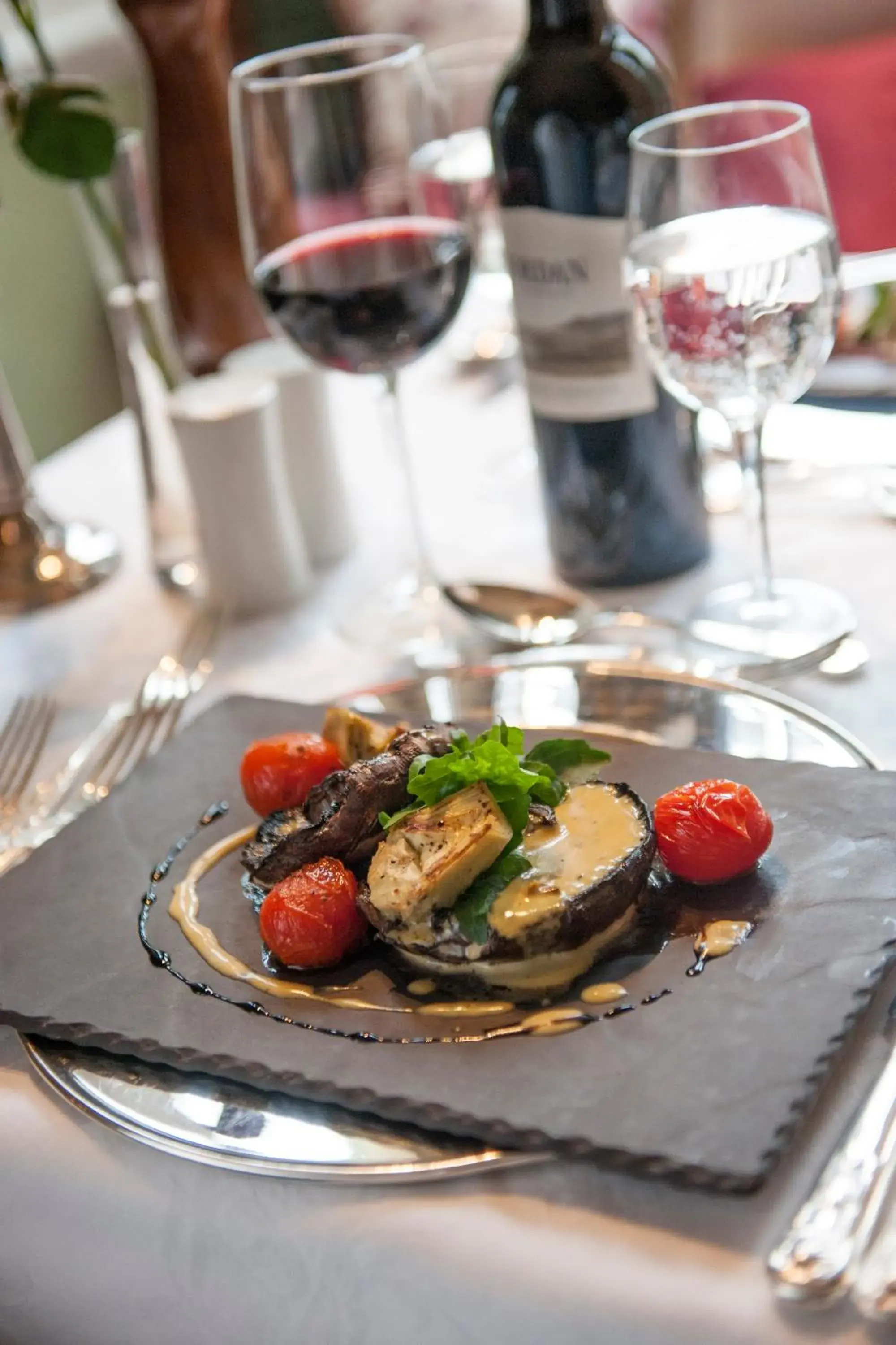 Food close-up in Hacklewood Hill Country House Food close-up in Hacklewood Hill Country House