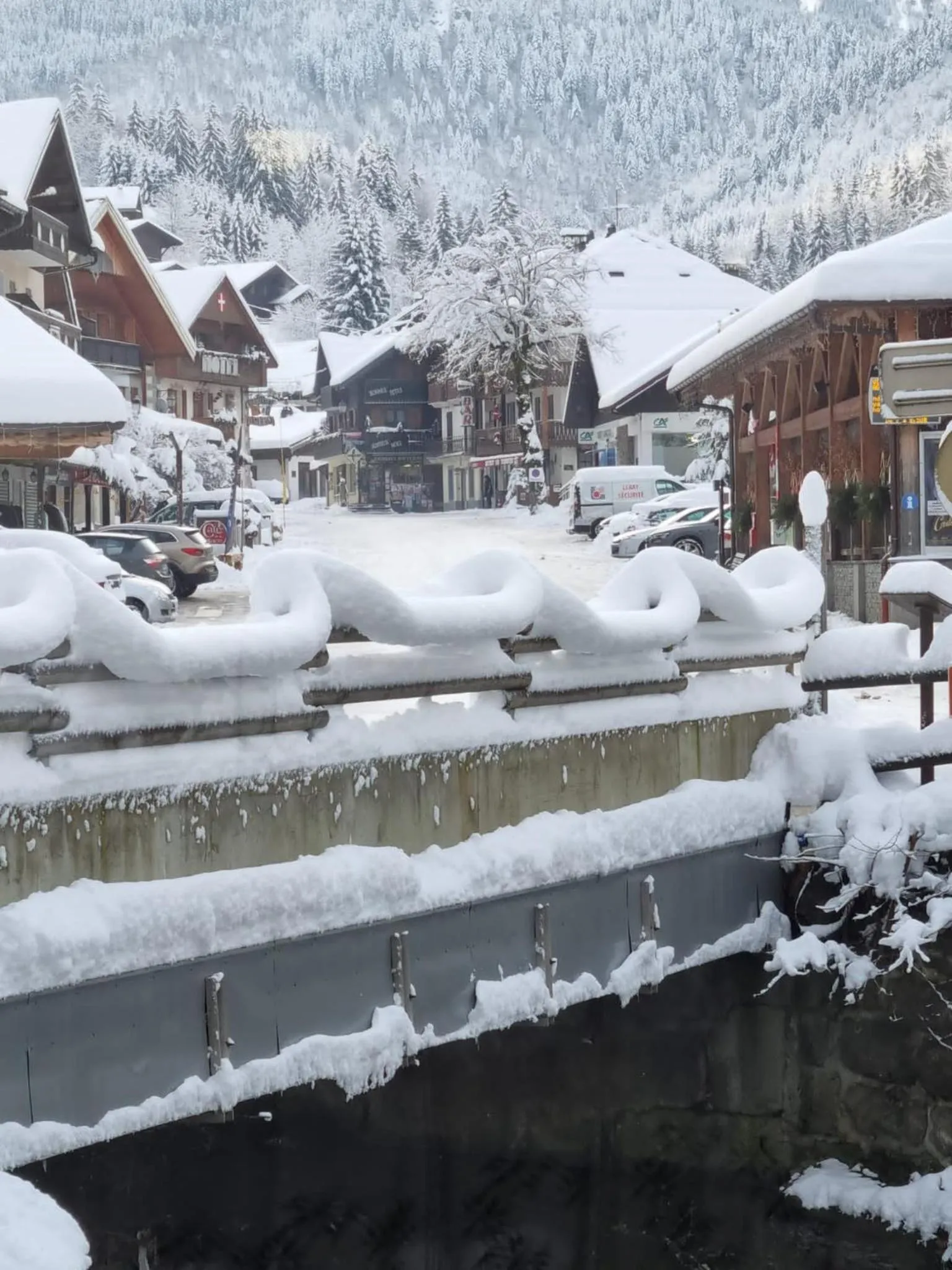 Winter in Hôtel Le Mont Jorat