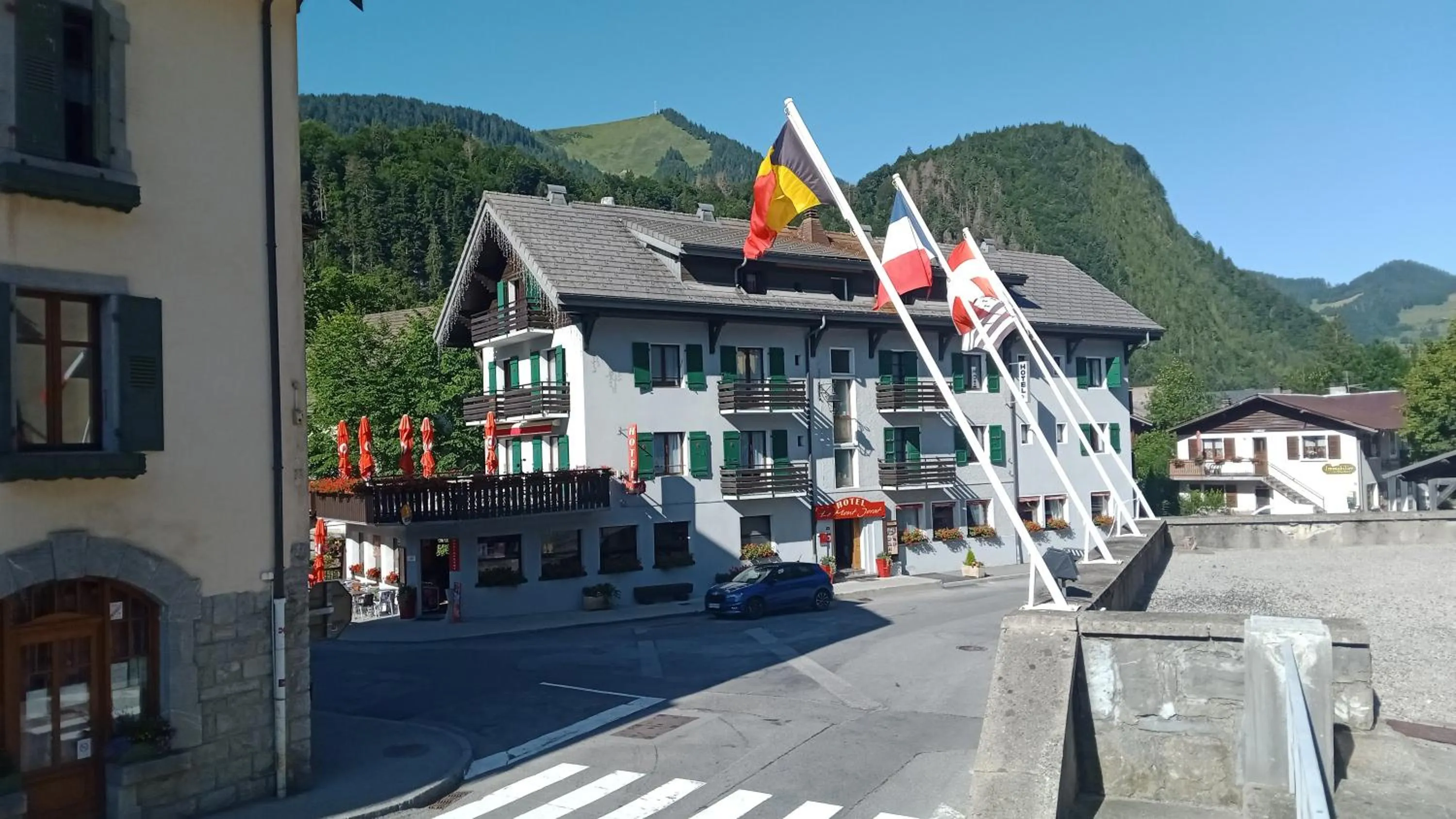 Property building in Hôtel Le Mont Jorat