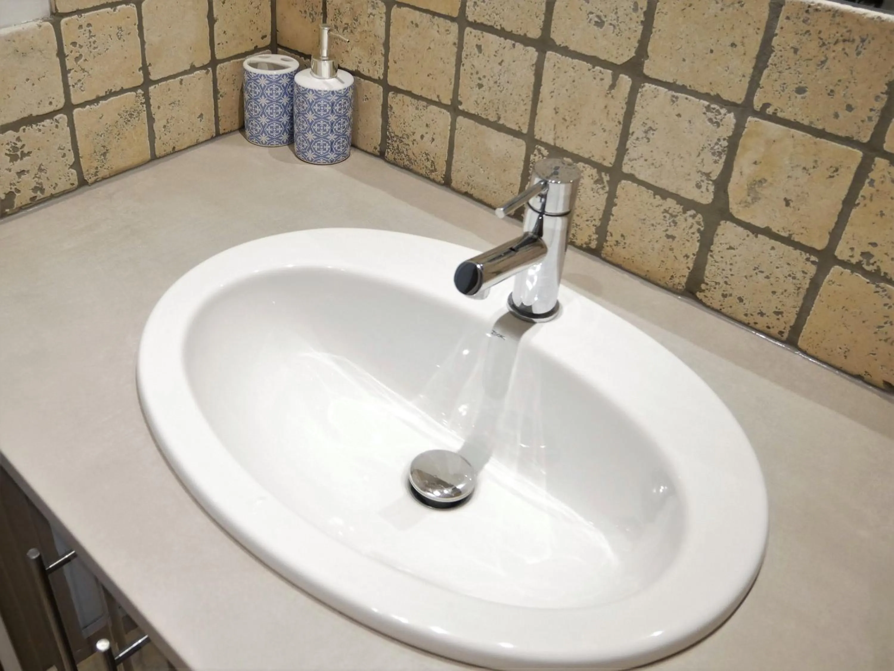 Bathroom in le Travertin