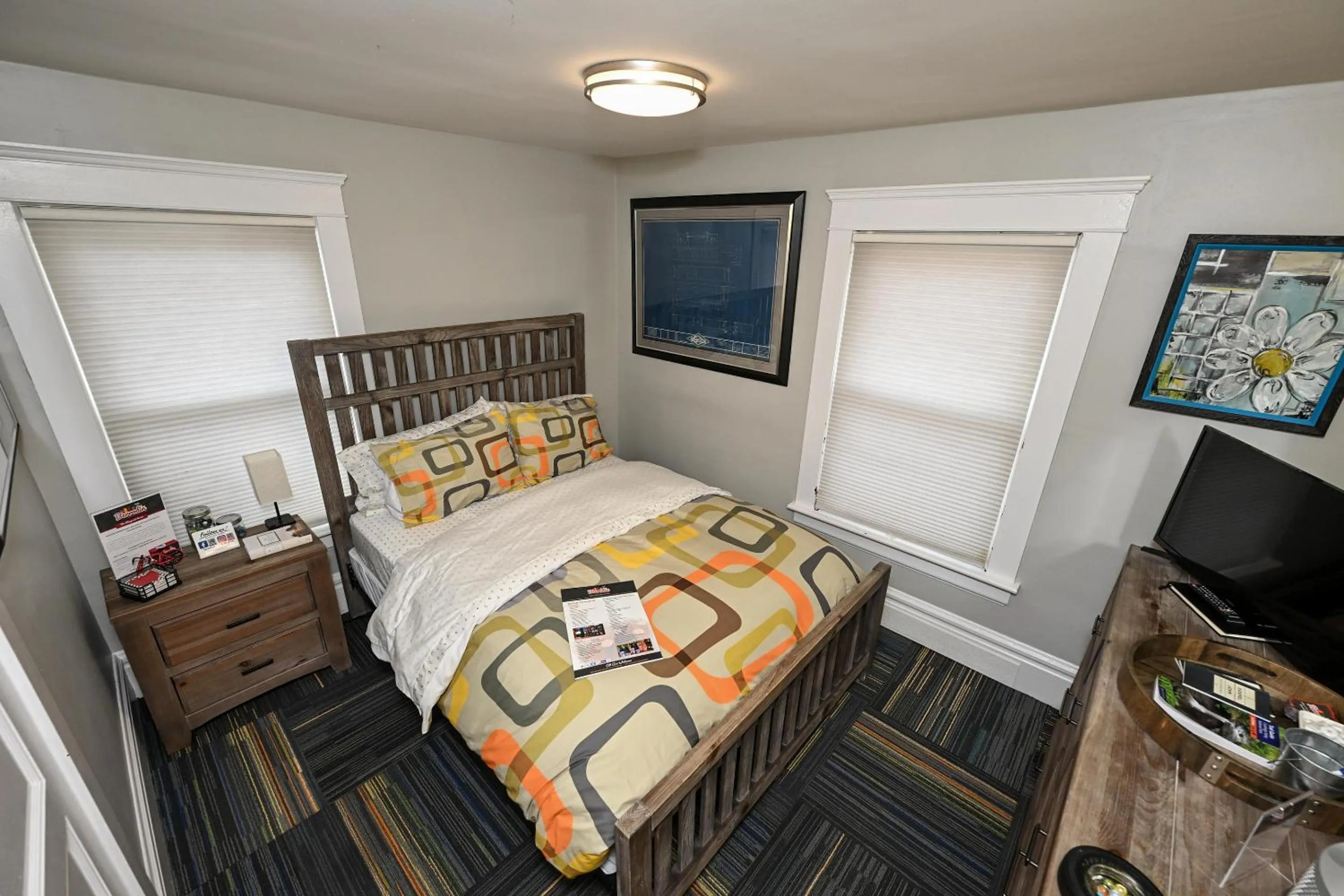 Bed in Berrodin Bed & Breakfast