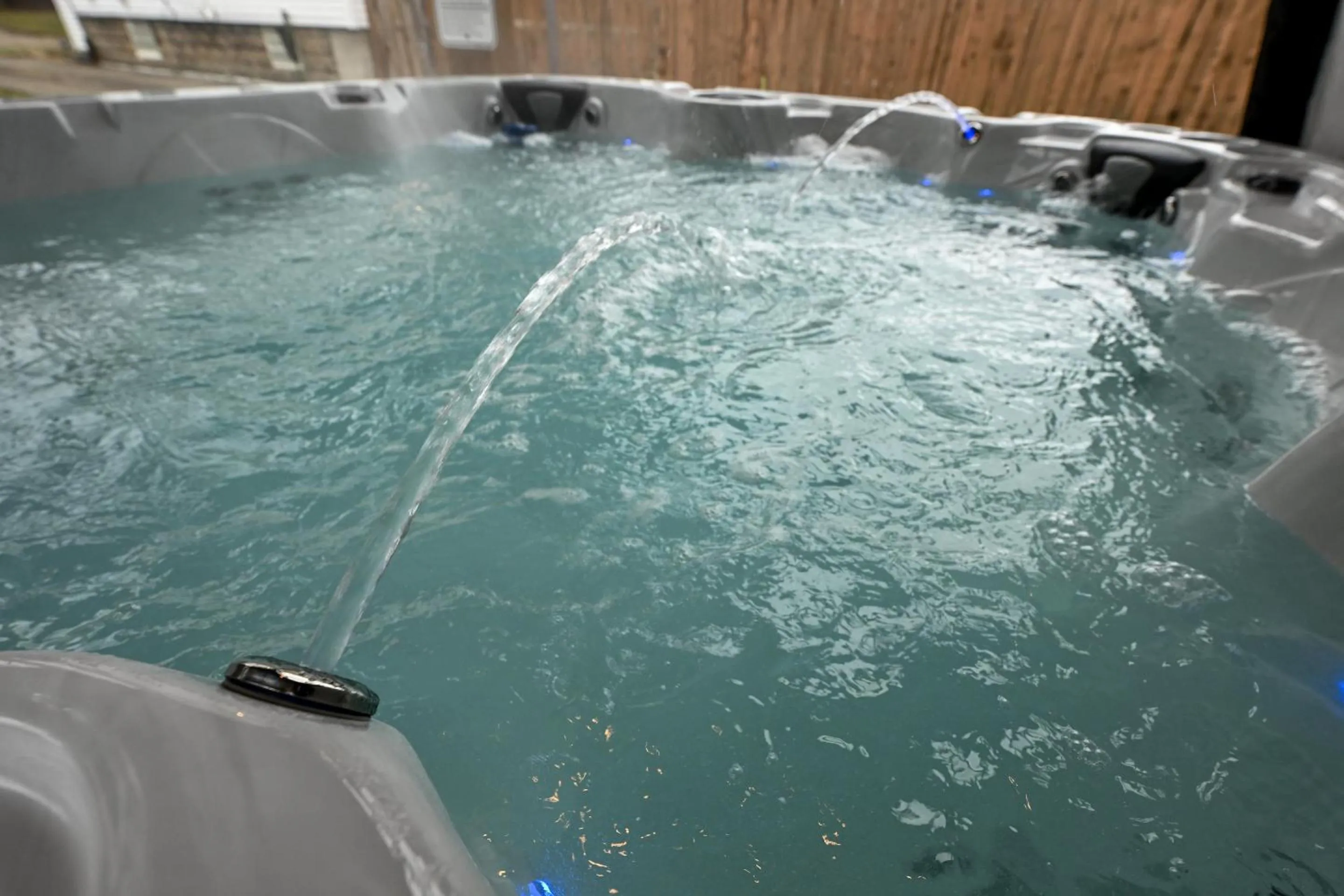 Hot Tub in Berrodin Bed & Breakfast