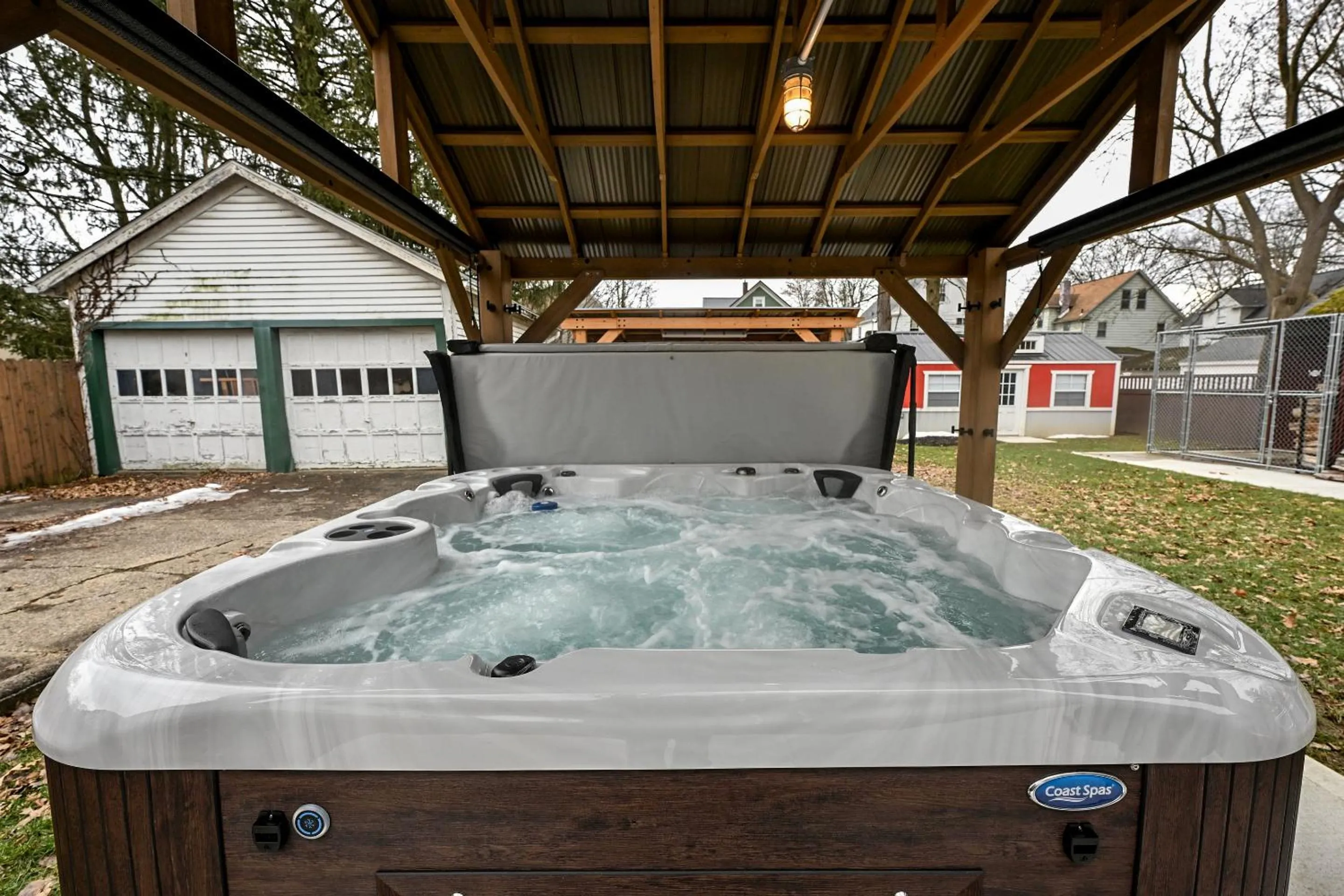 Hot Tub in Berrodin Bed & Breakfast