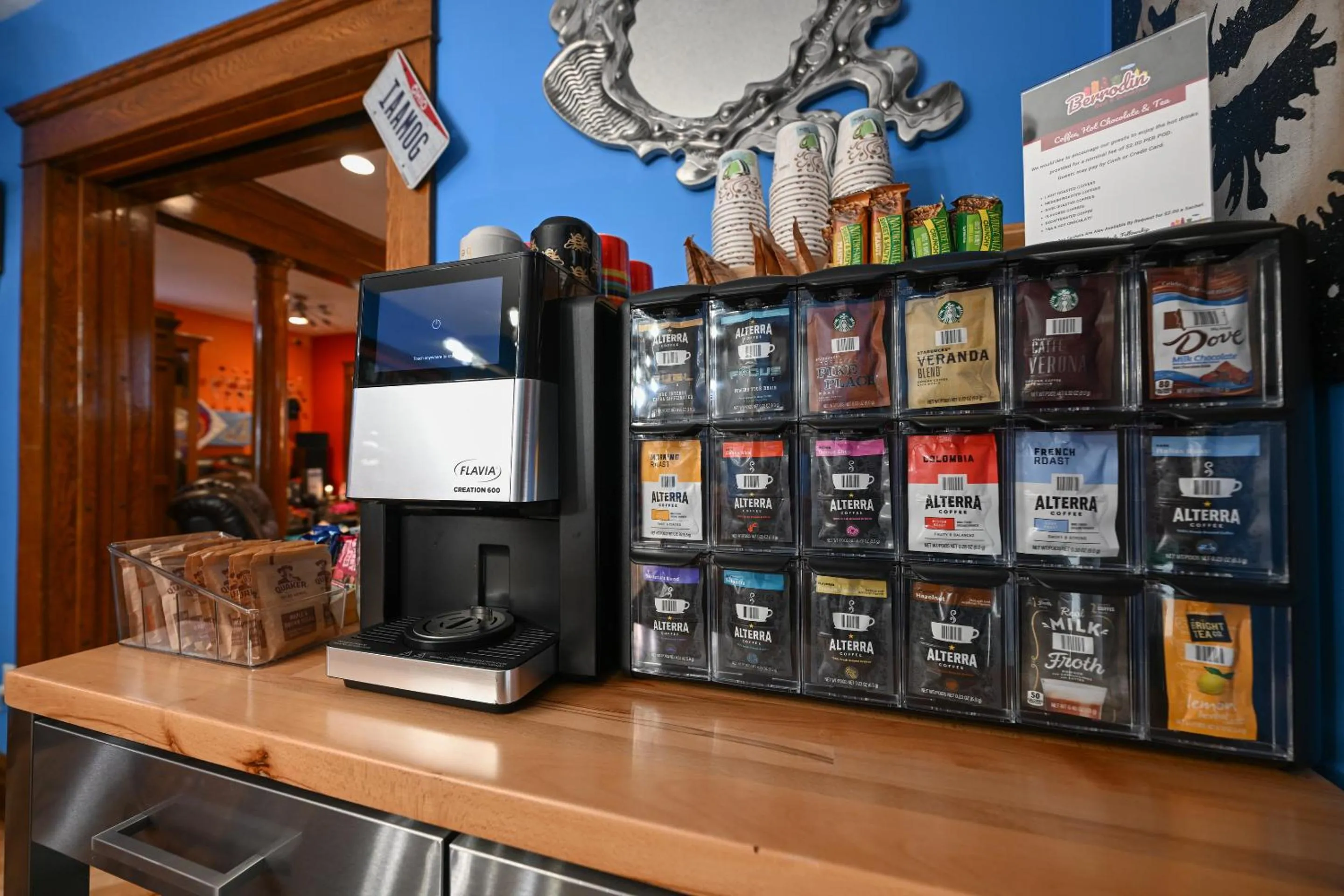 Coffee/tea facilities in Berrodin Bed & Breakfast