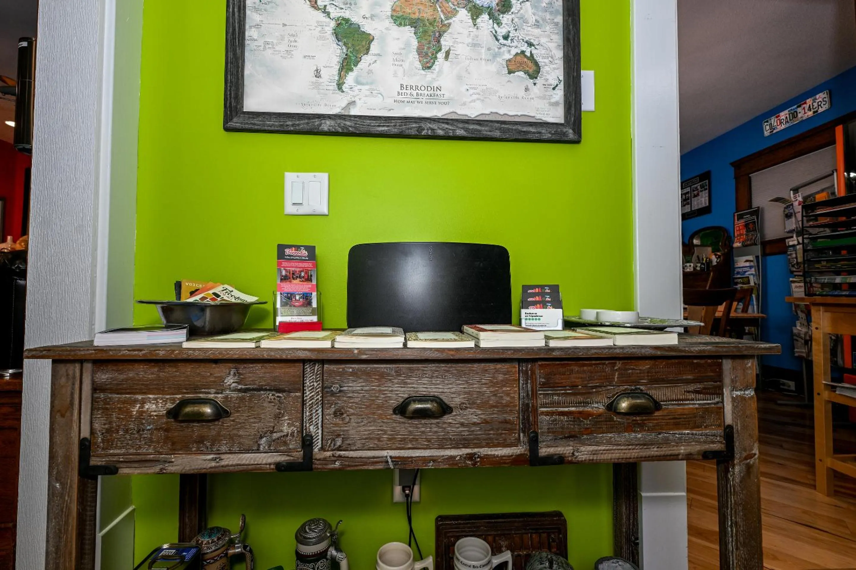 TV and multimedia in Berrodin Bed & Breakfast