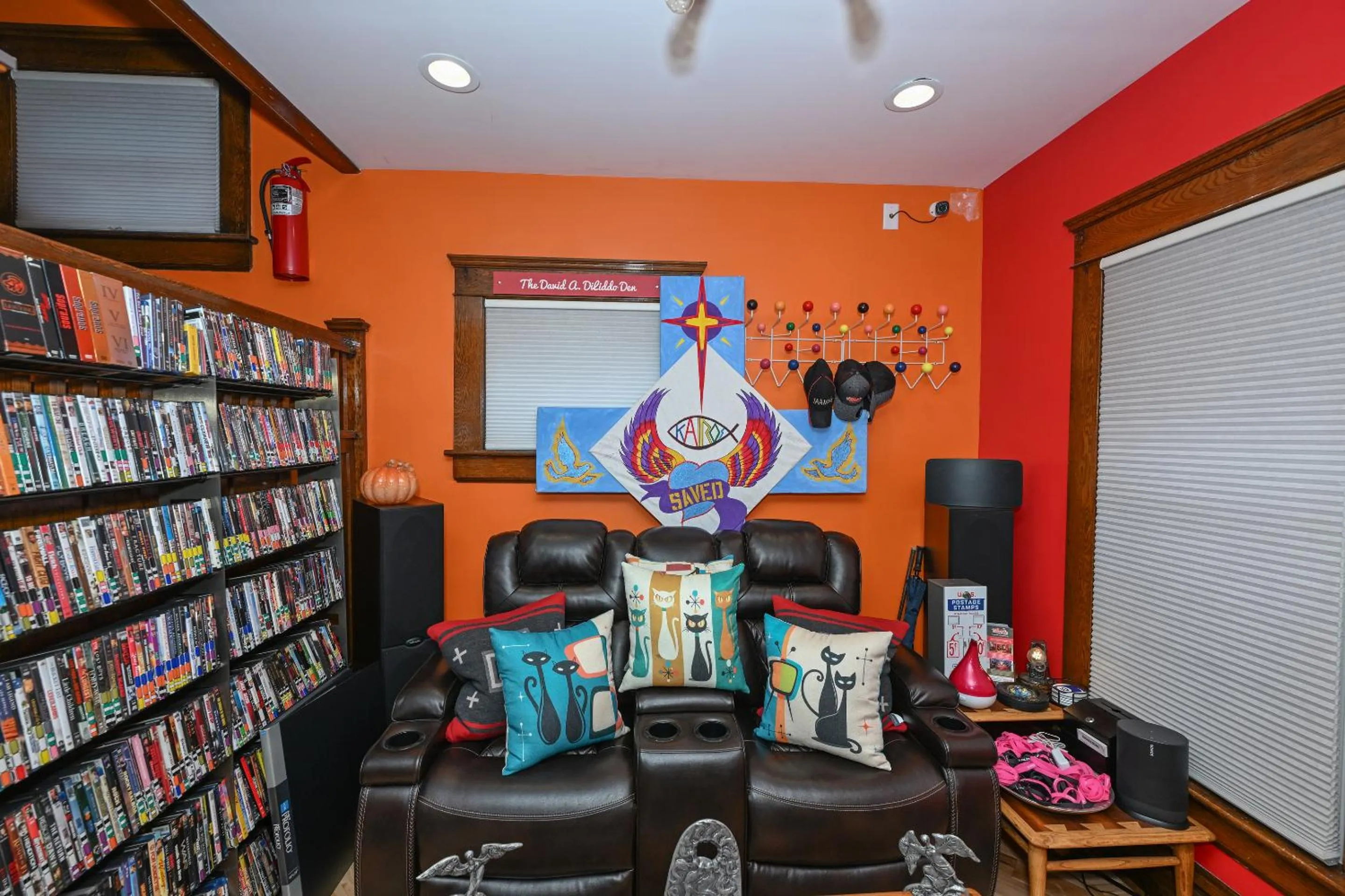 Communal lounge/ TV room in Berrodin Bed & Breakfast