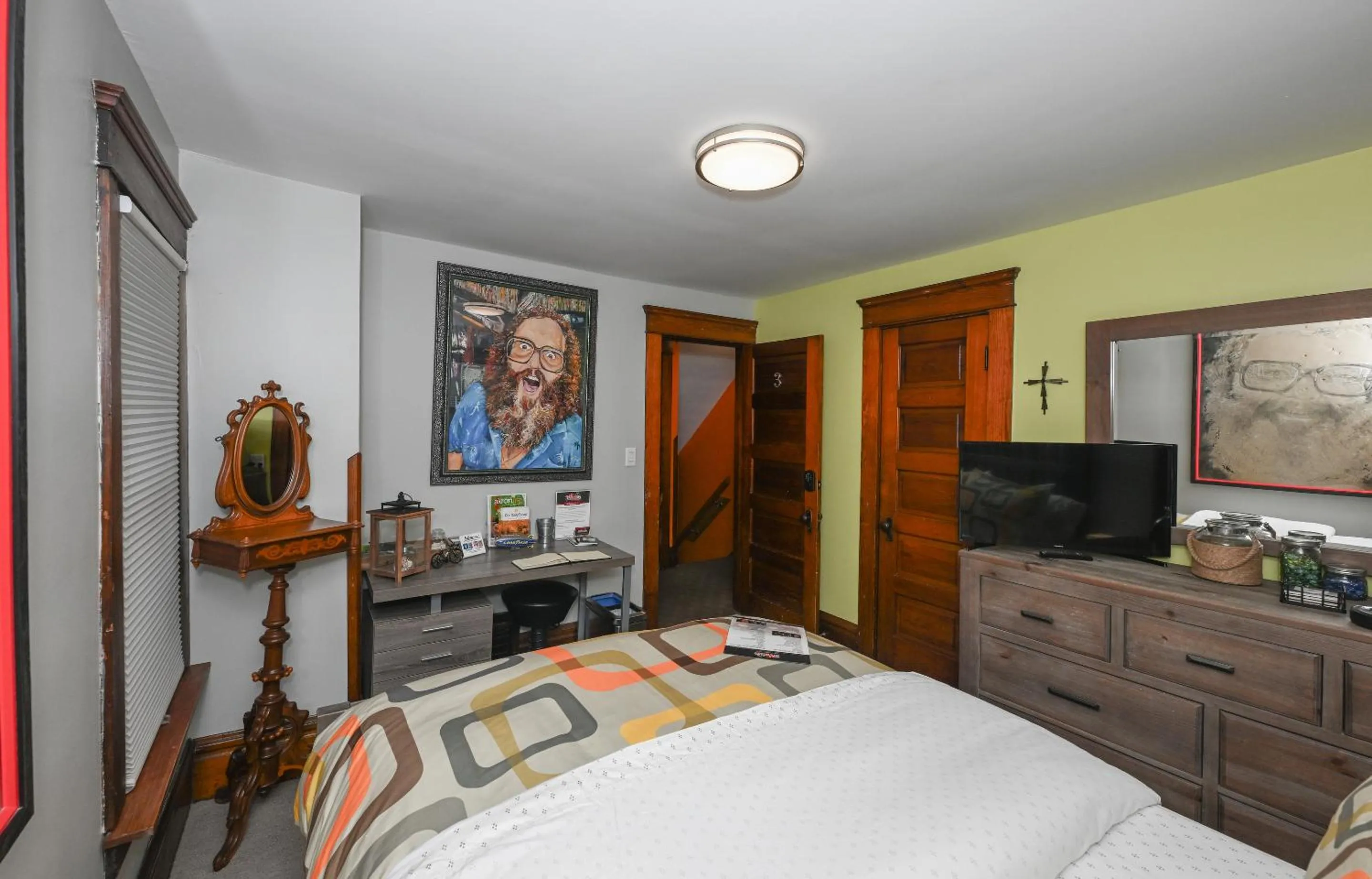 Bed in Berrodin Bed & Breakfast