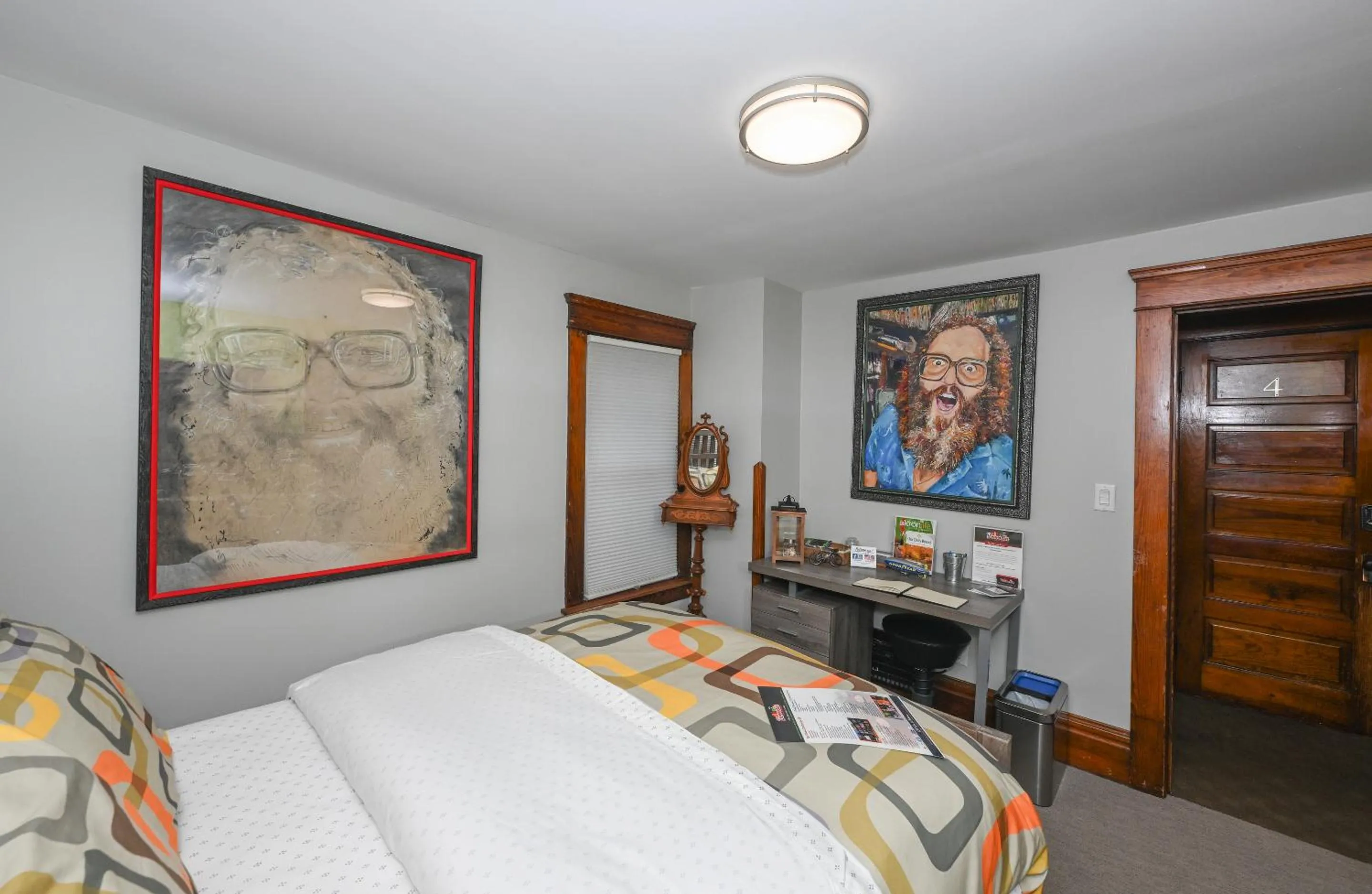 Bed in Berrodin Bed & Breakfast