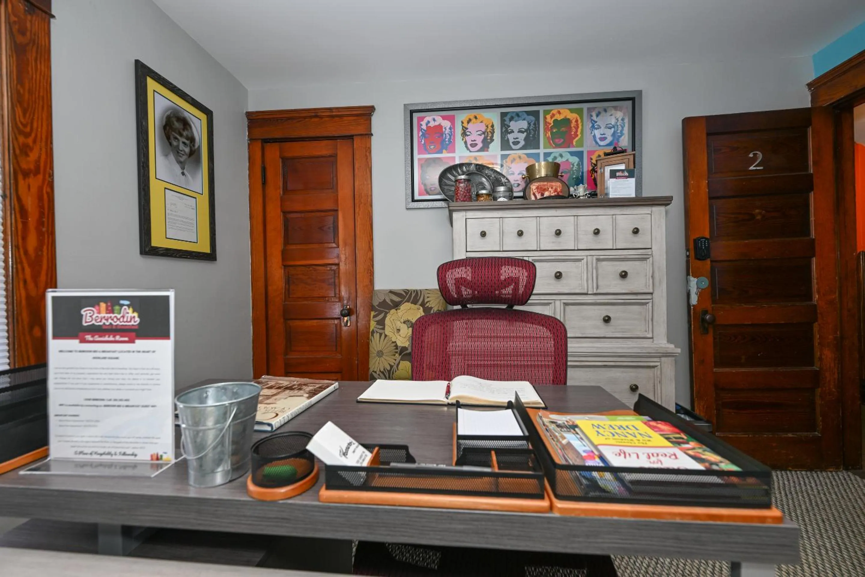 Decorative detail in Berrodin Bed & Breakfast