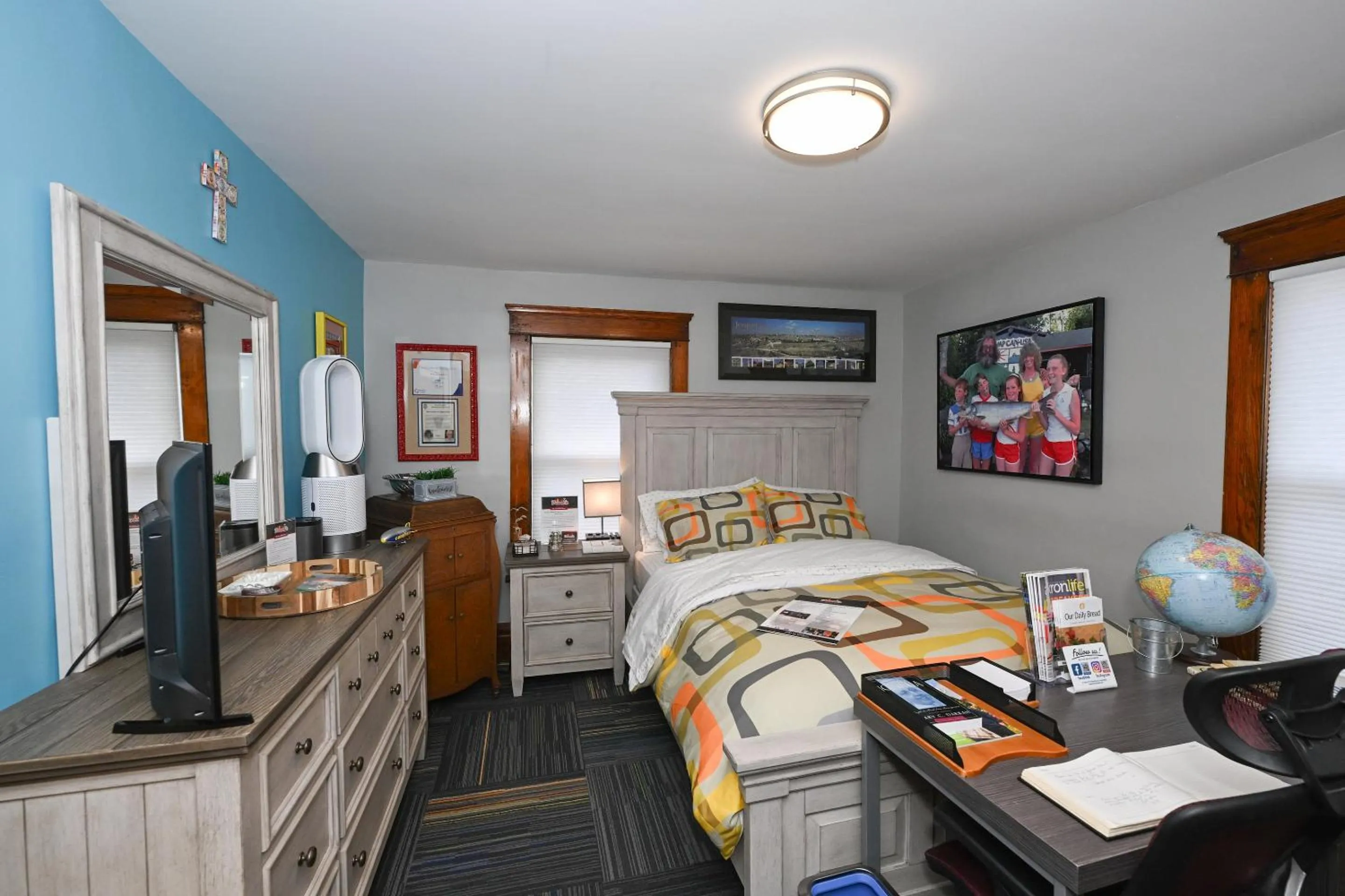 Bed in Berrodin Bed & Breakfast