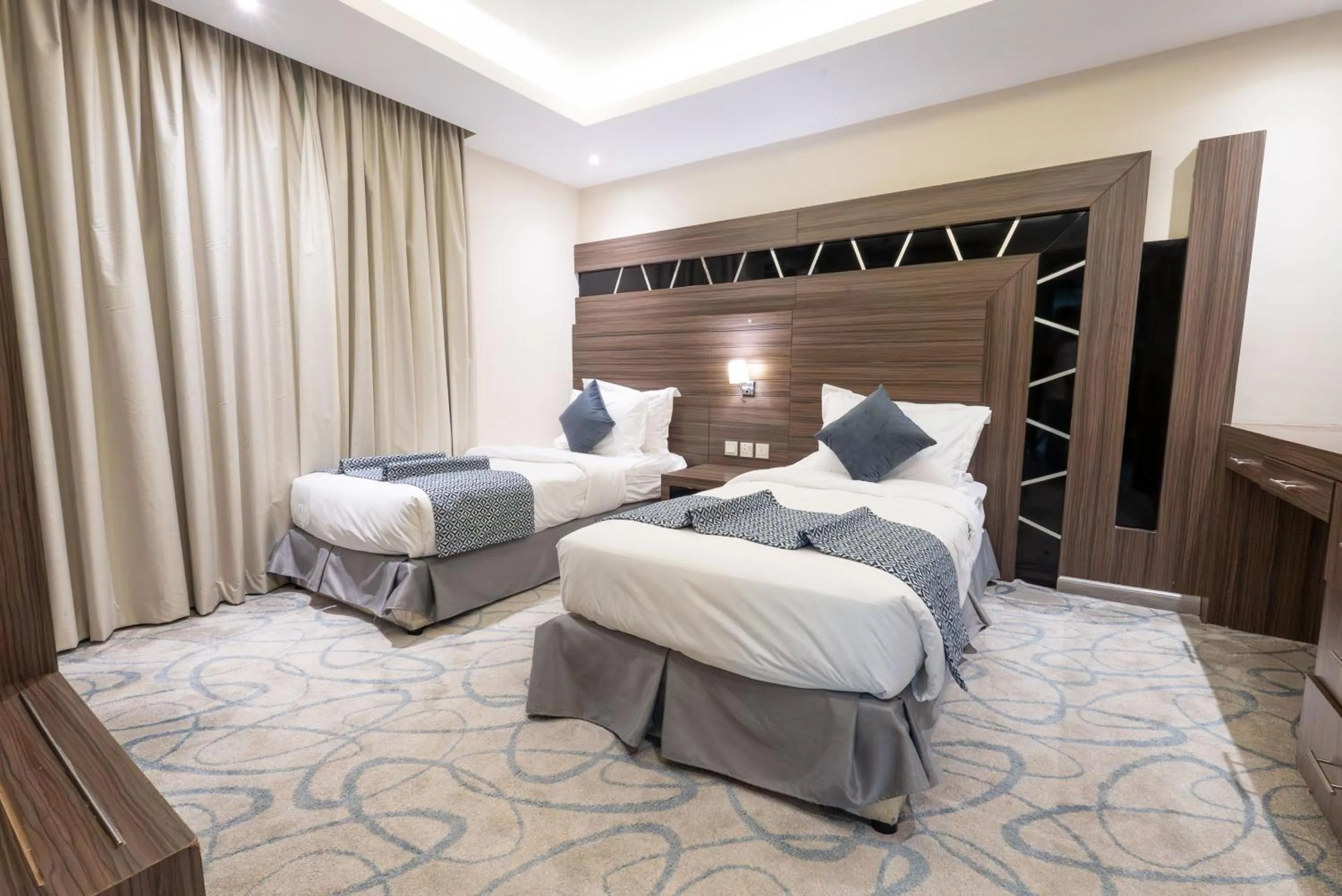 Bed in Continent Sumou Hotel Al Khobar