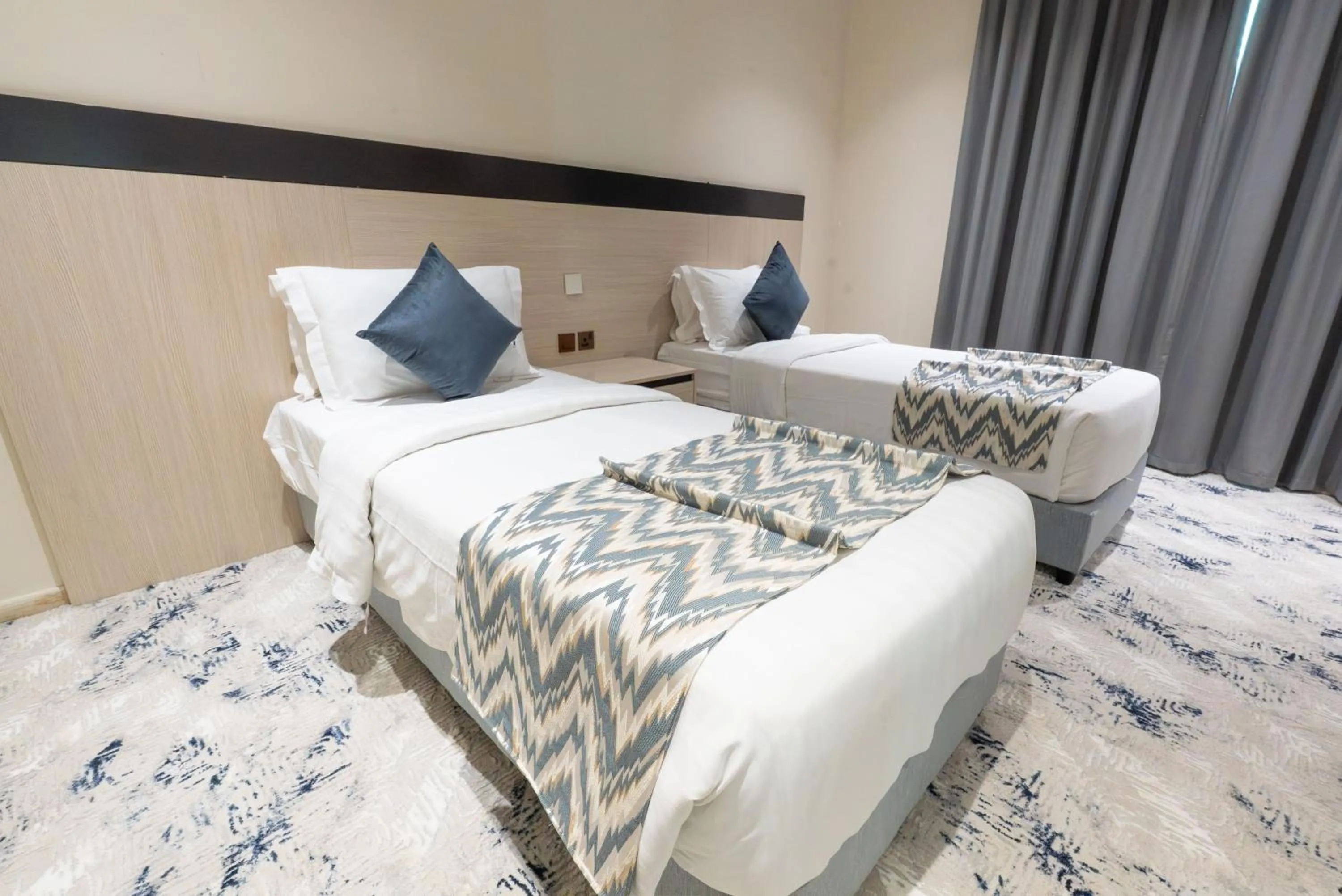 Bed in Continent Sumou Hotel Al Khobar