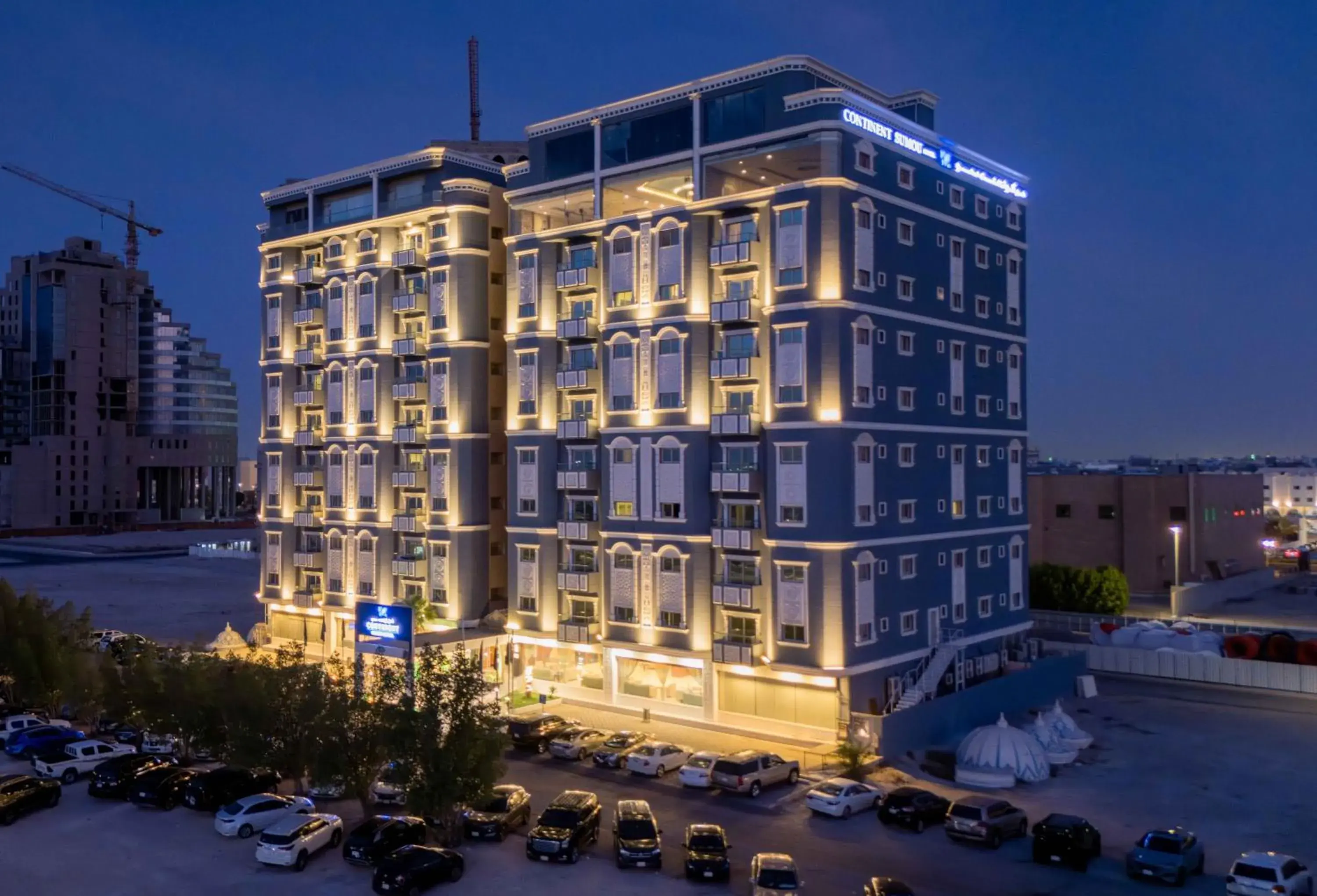 Property building in Continent Sumou Hotel Al Khobar Property building in Continent Sumou Hotel Al Khobar