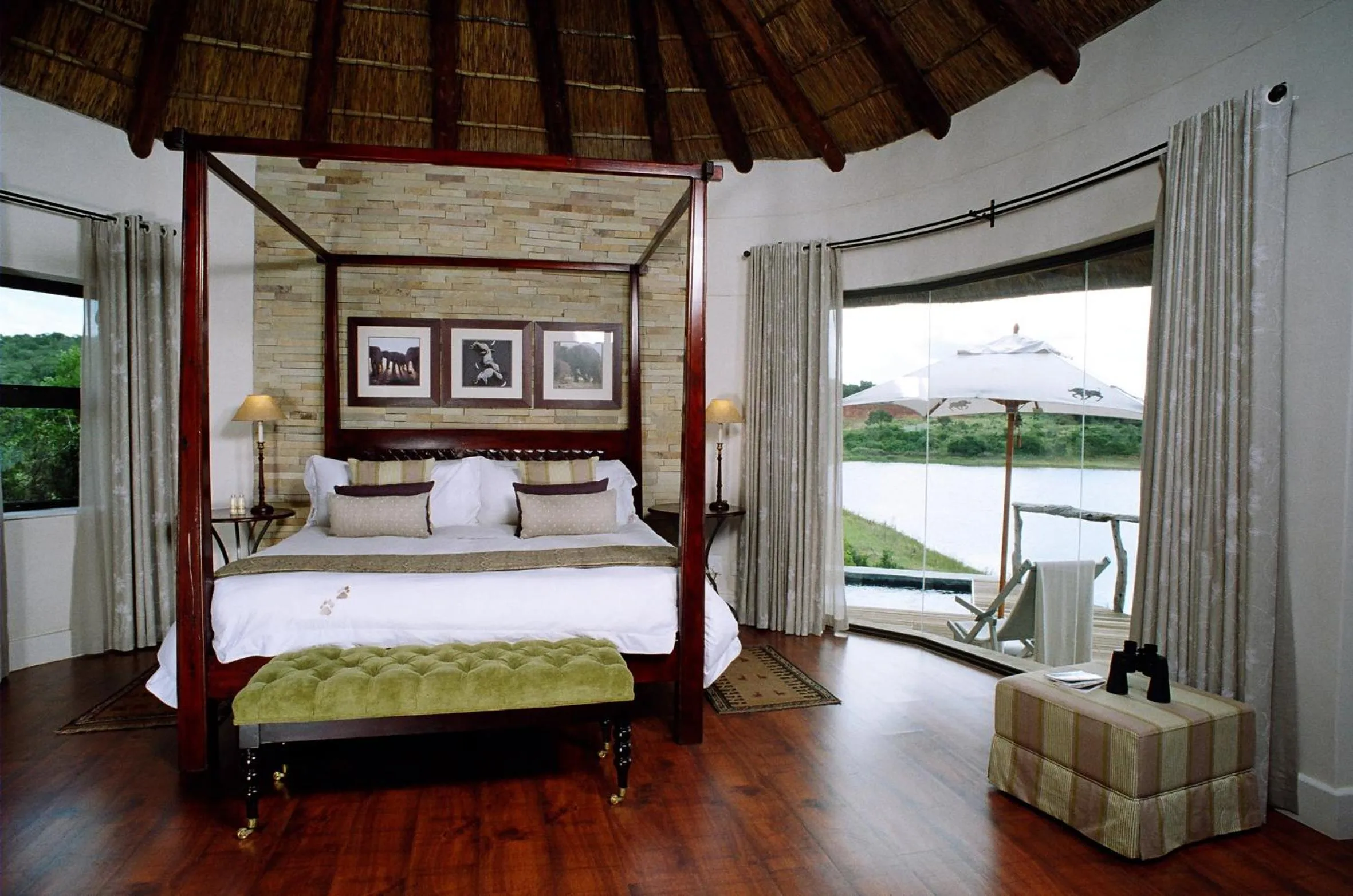 Bedroom, Bed in Pumba Private Game Reserve
