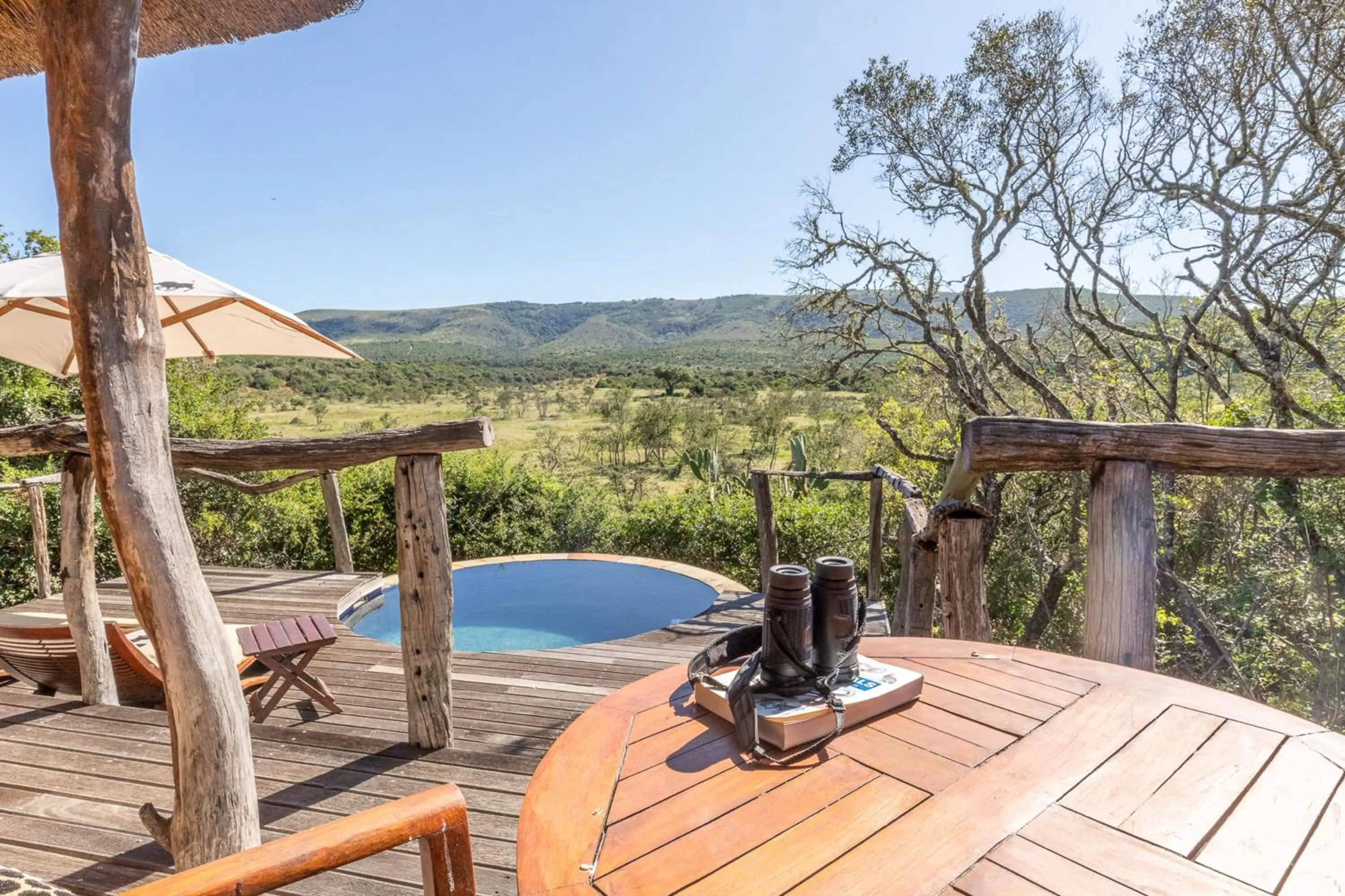 Swimming pool in Pumba Private Game Reserve