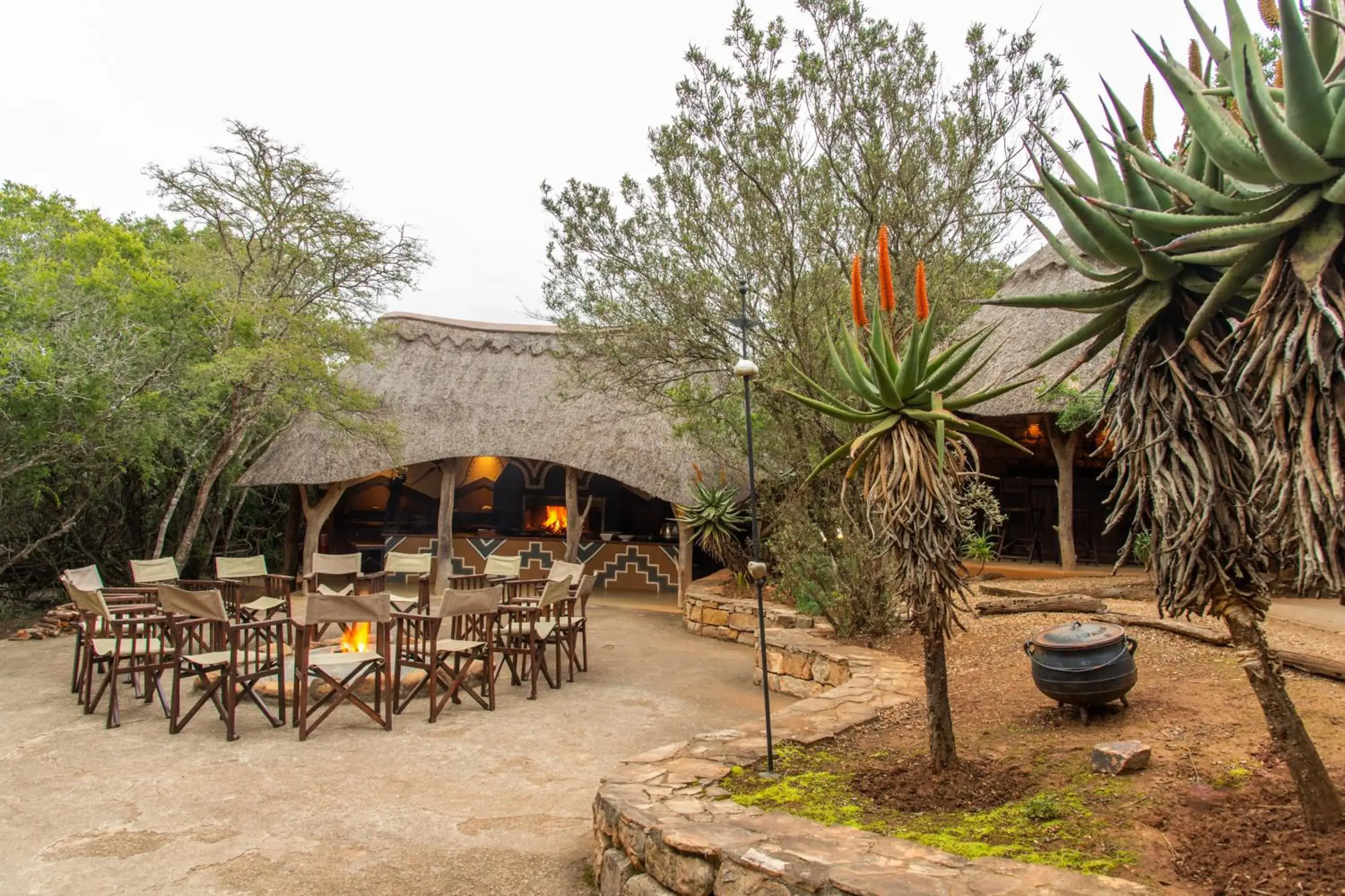 Property building in Pumba Private Game Reserve Property building in Pumba Private Game Reserve