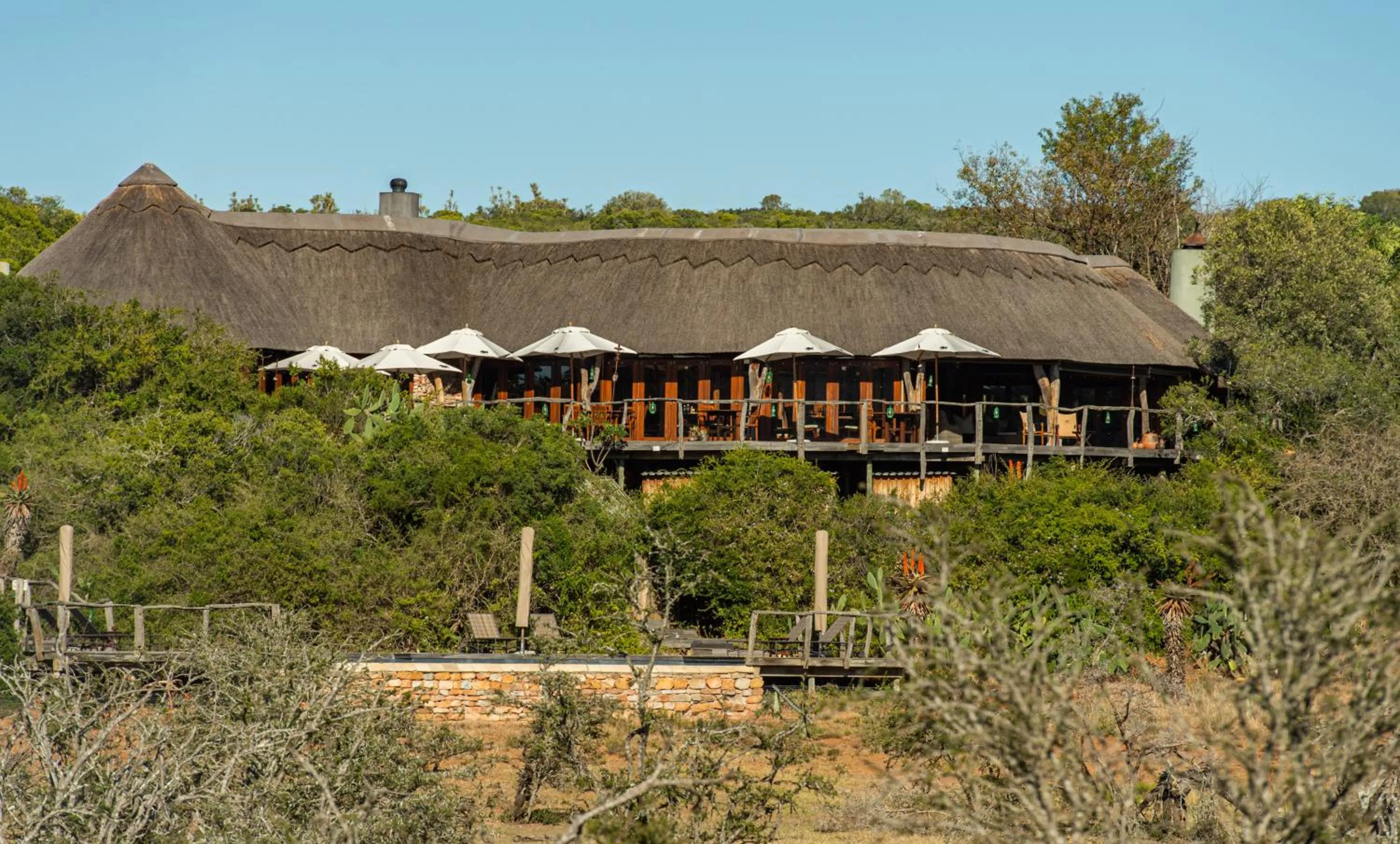 Property building in Pumba Private Game Reserve